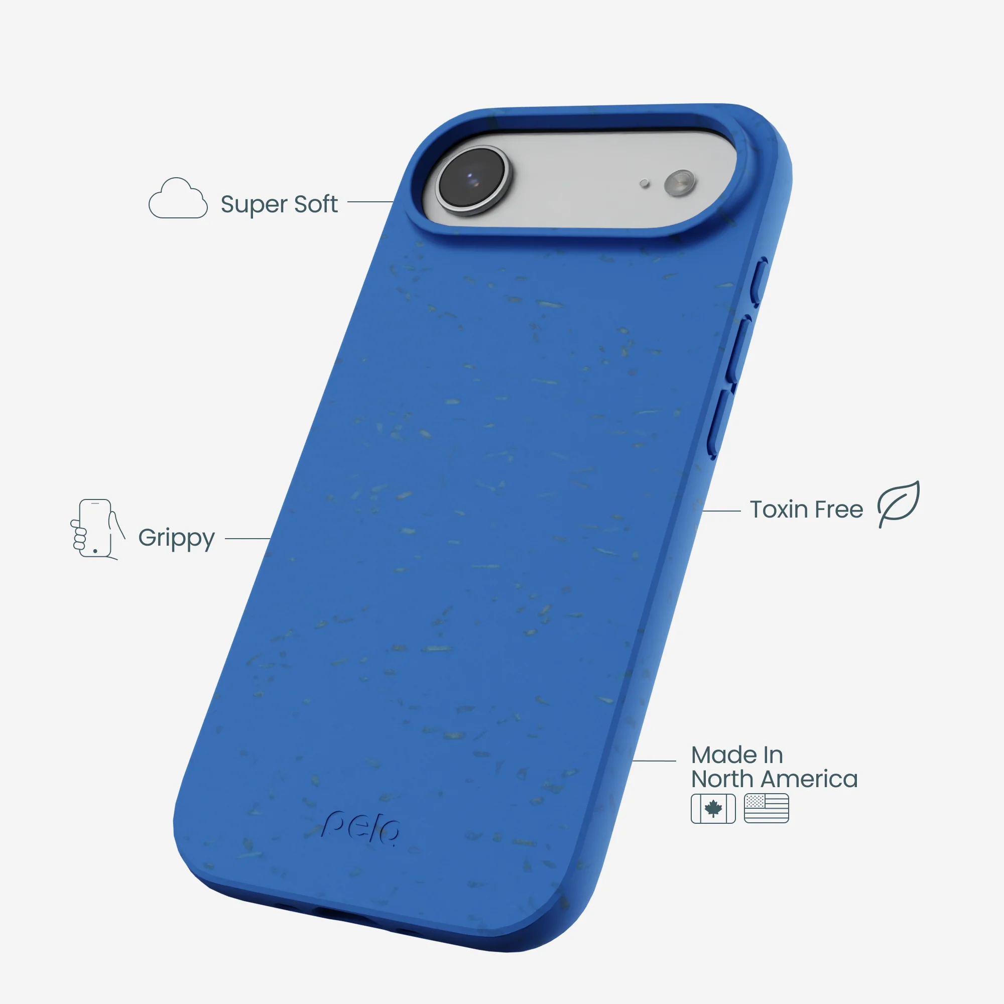 Electric Blue iPhone Air Case - Image 4
