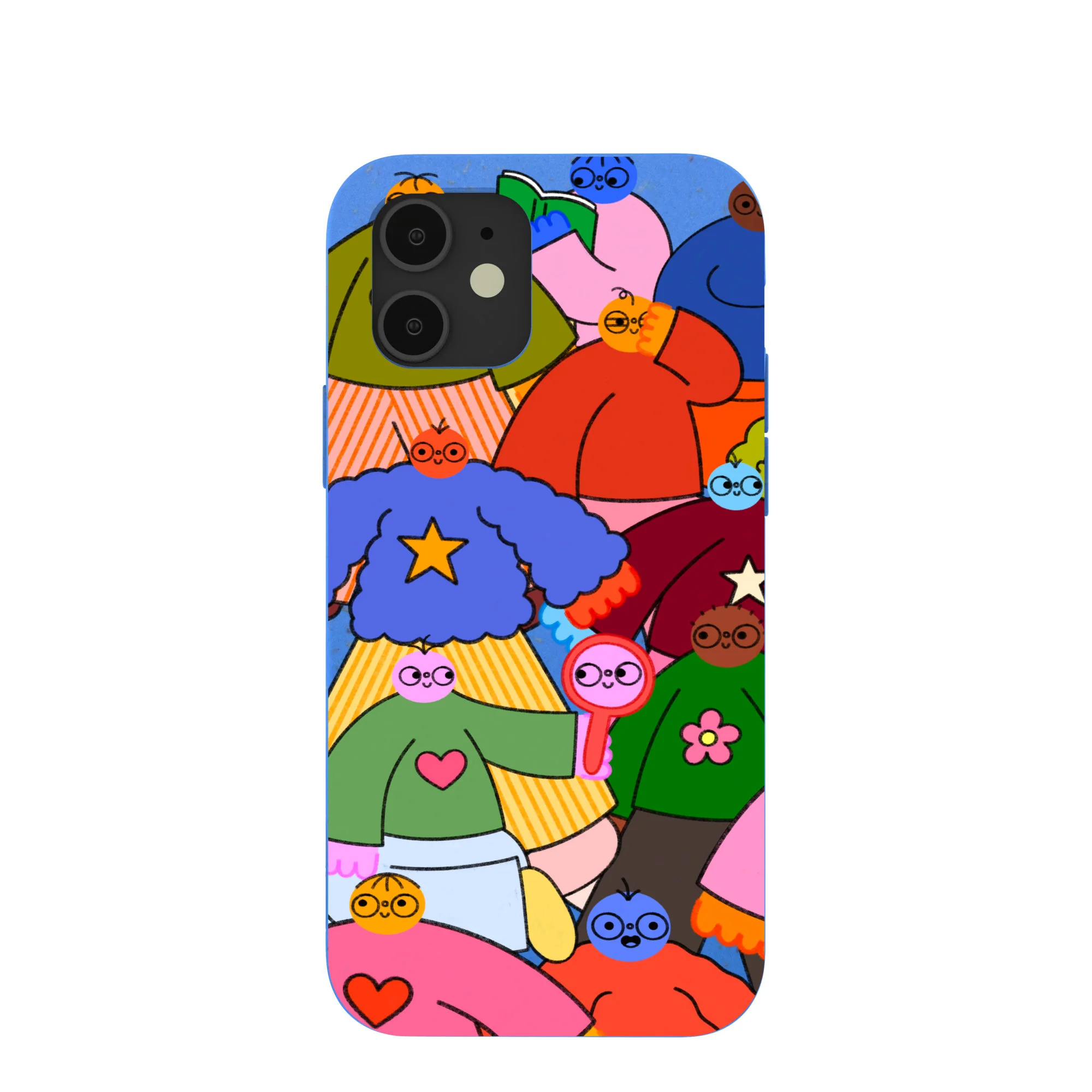 Electric Blue Pals iPhone 12/ iPhone 12 Pro Case