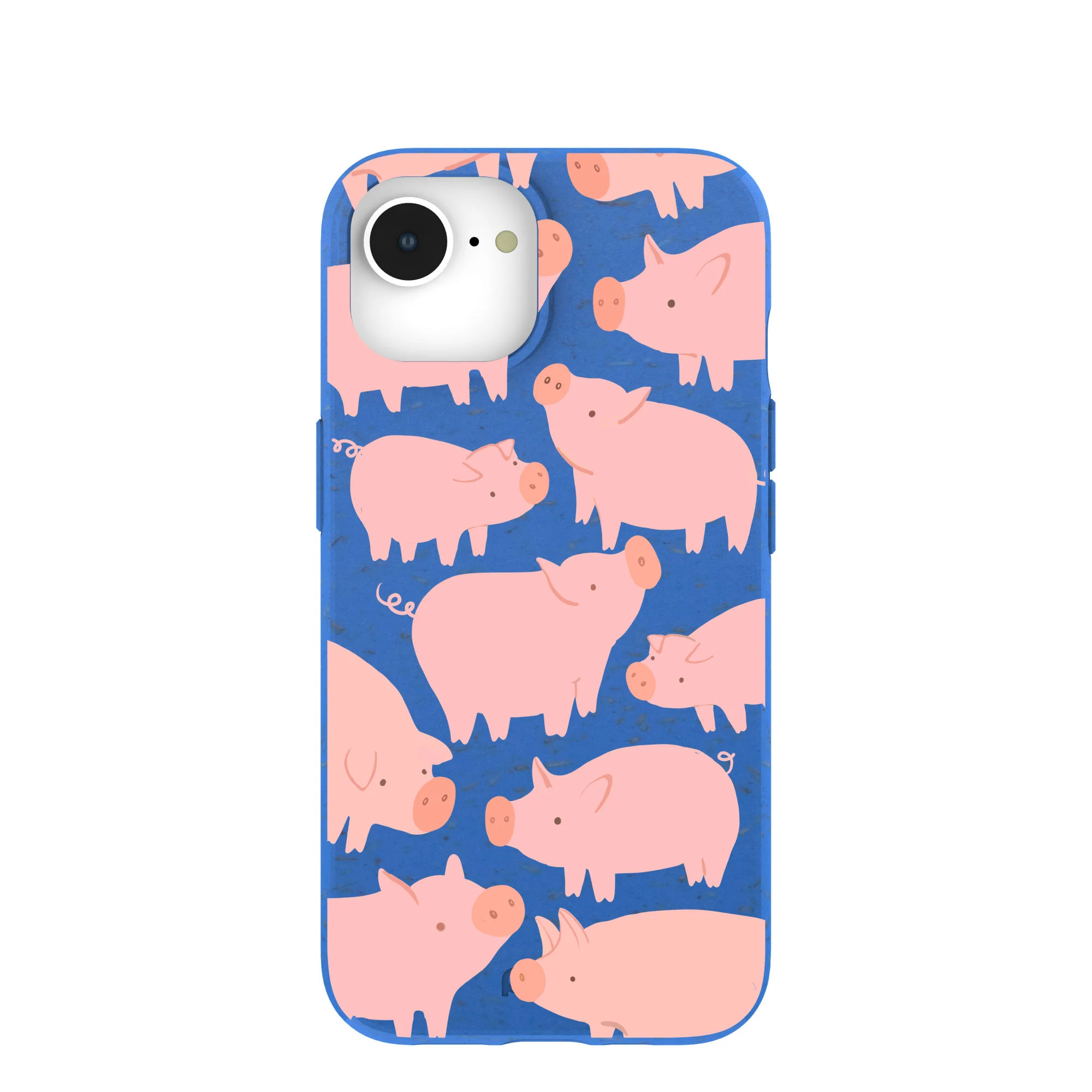 Electric Blue Piggies iPhone 16e/17e Case