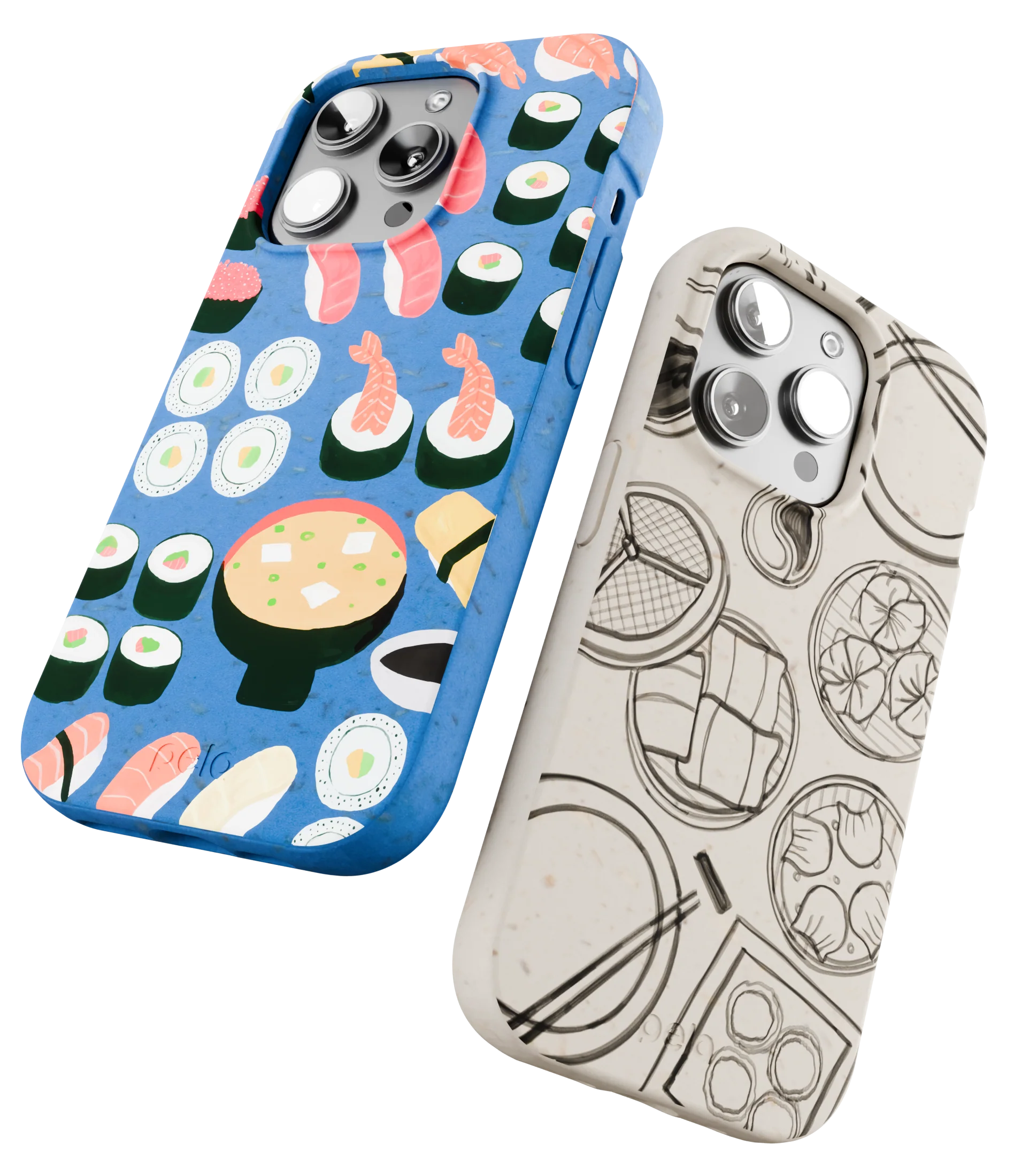 Electric Blue Sushi Night Samsung Galaxy S26 Ultra Case - Image 6