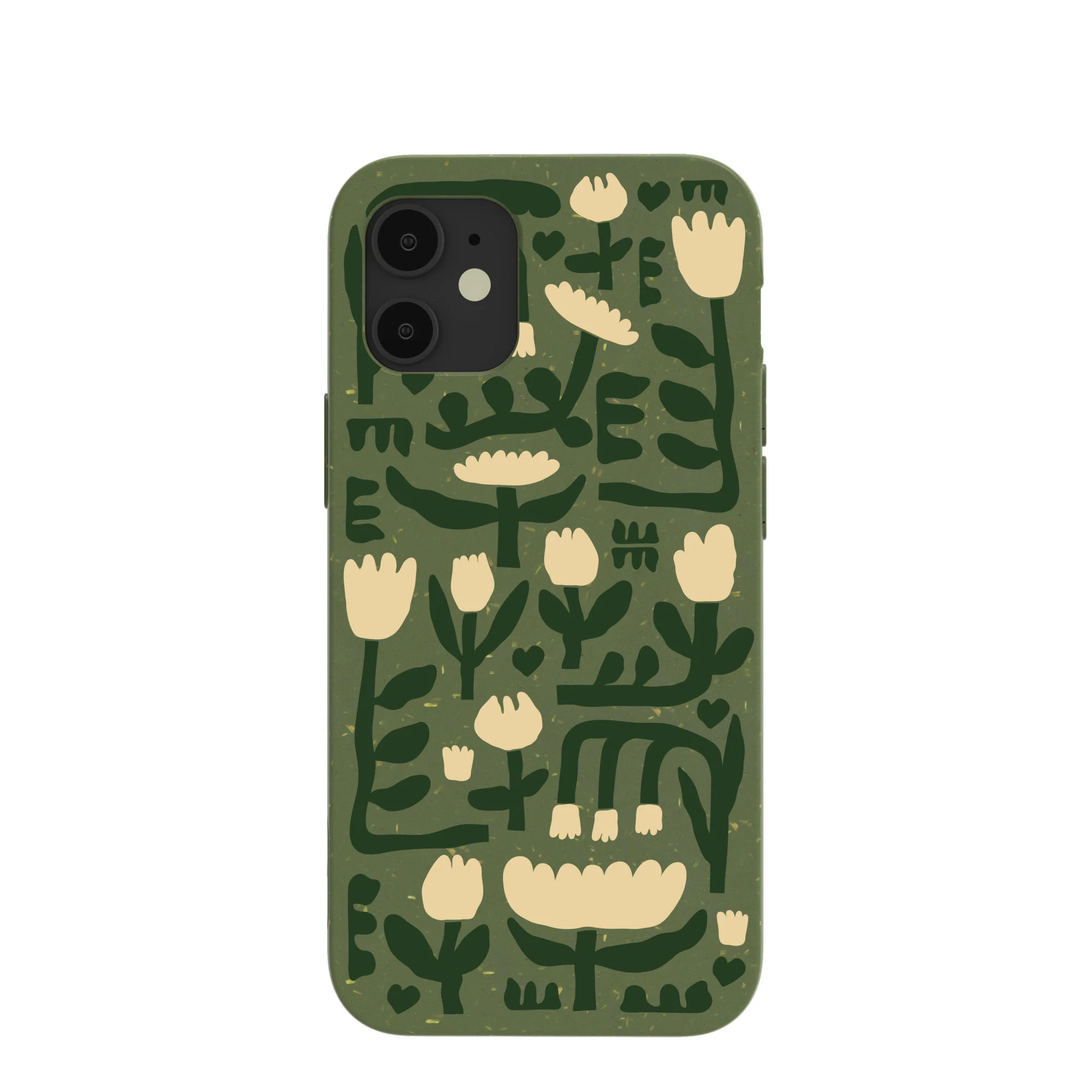 Forest Floor Abstract Tulips iPhone 12 Mini Case