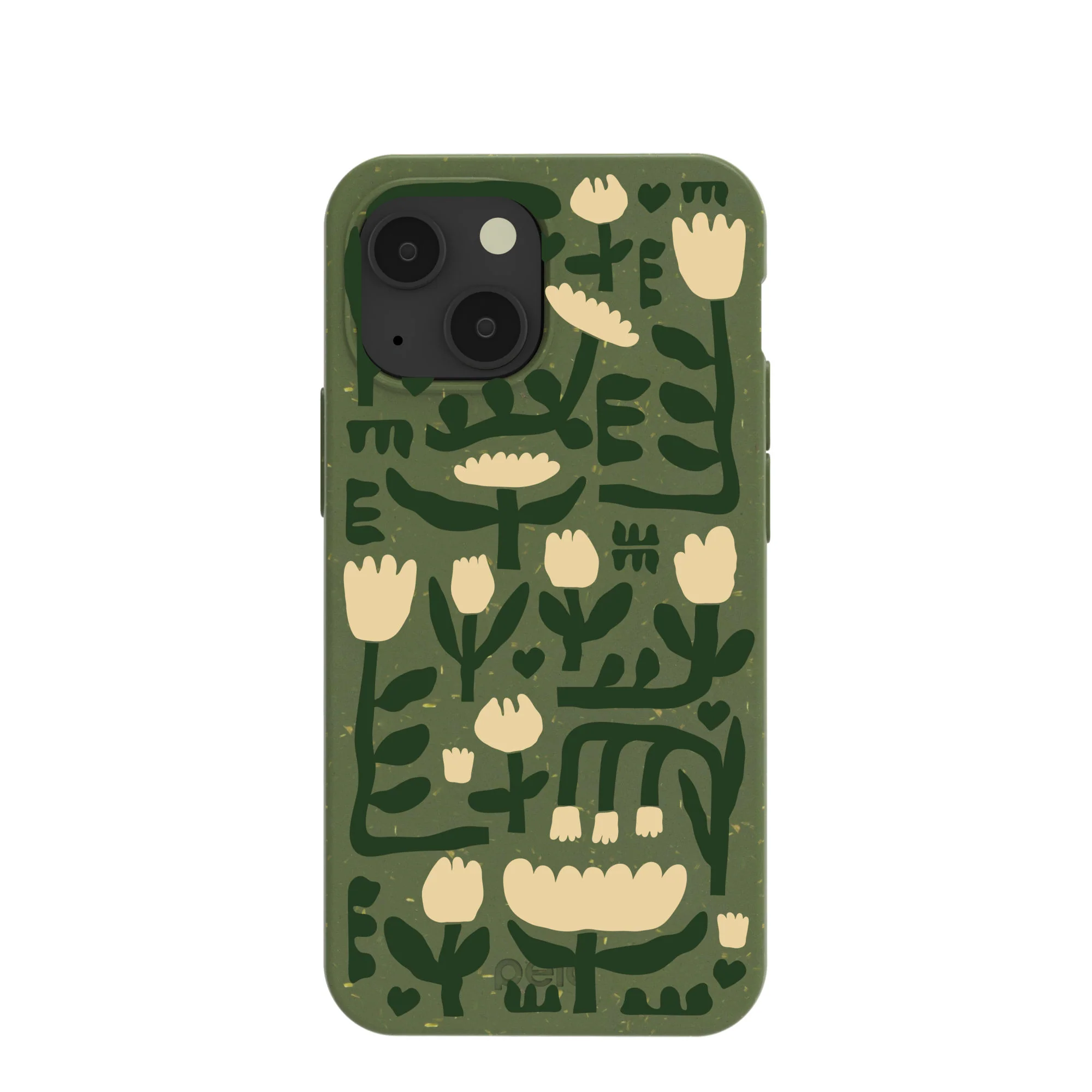 Forest Floor Abstract Tulips iPhone 13 Mini Case