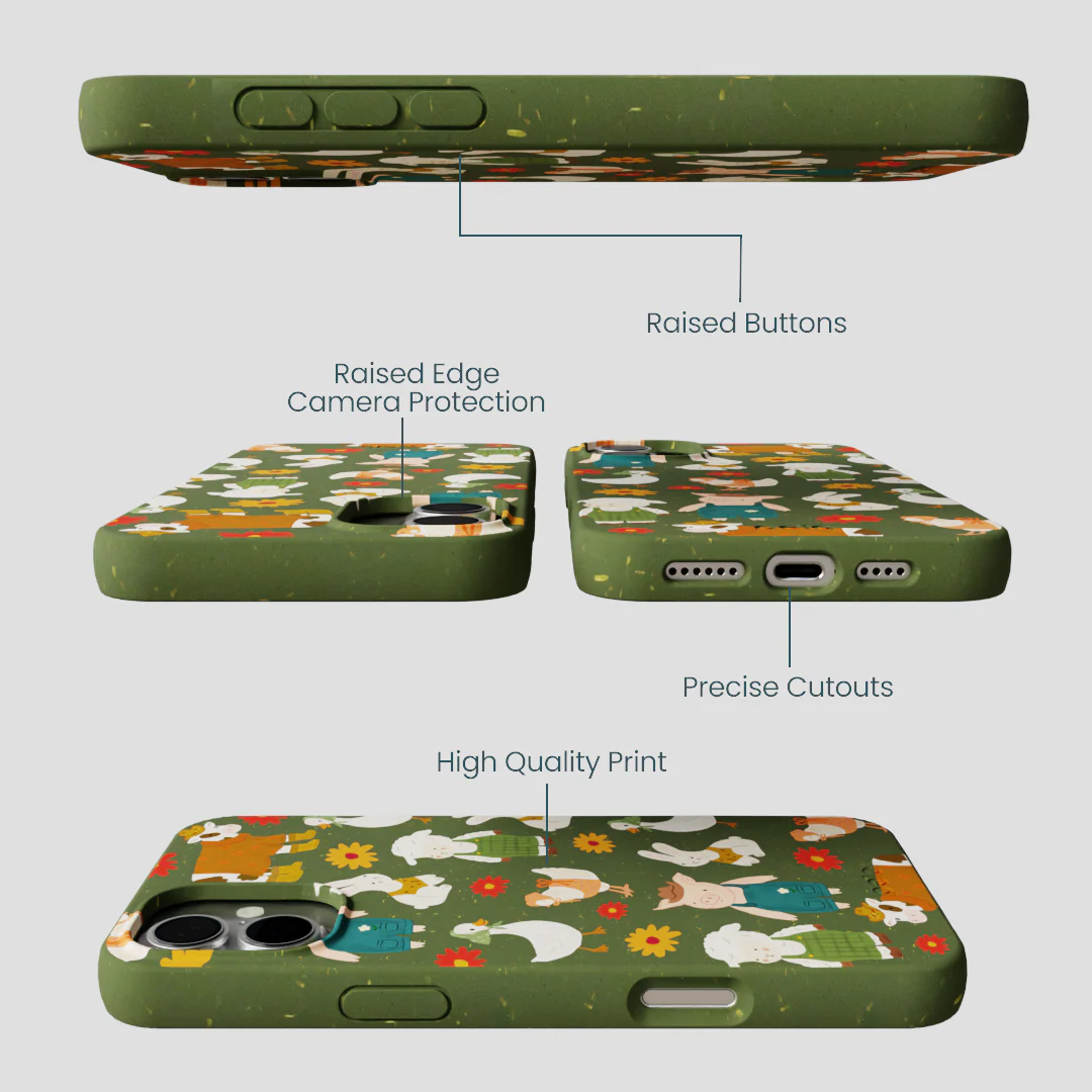 Forest Floor Barn Besties iPhone 16 Plus Case - Image 2