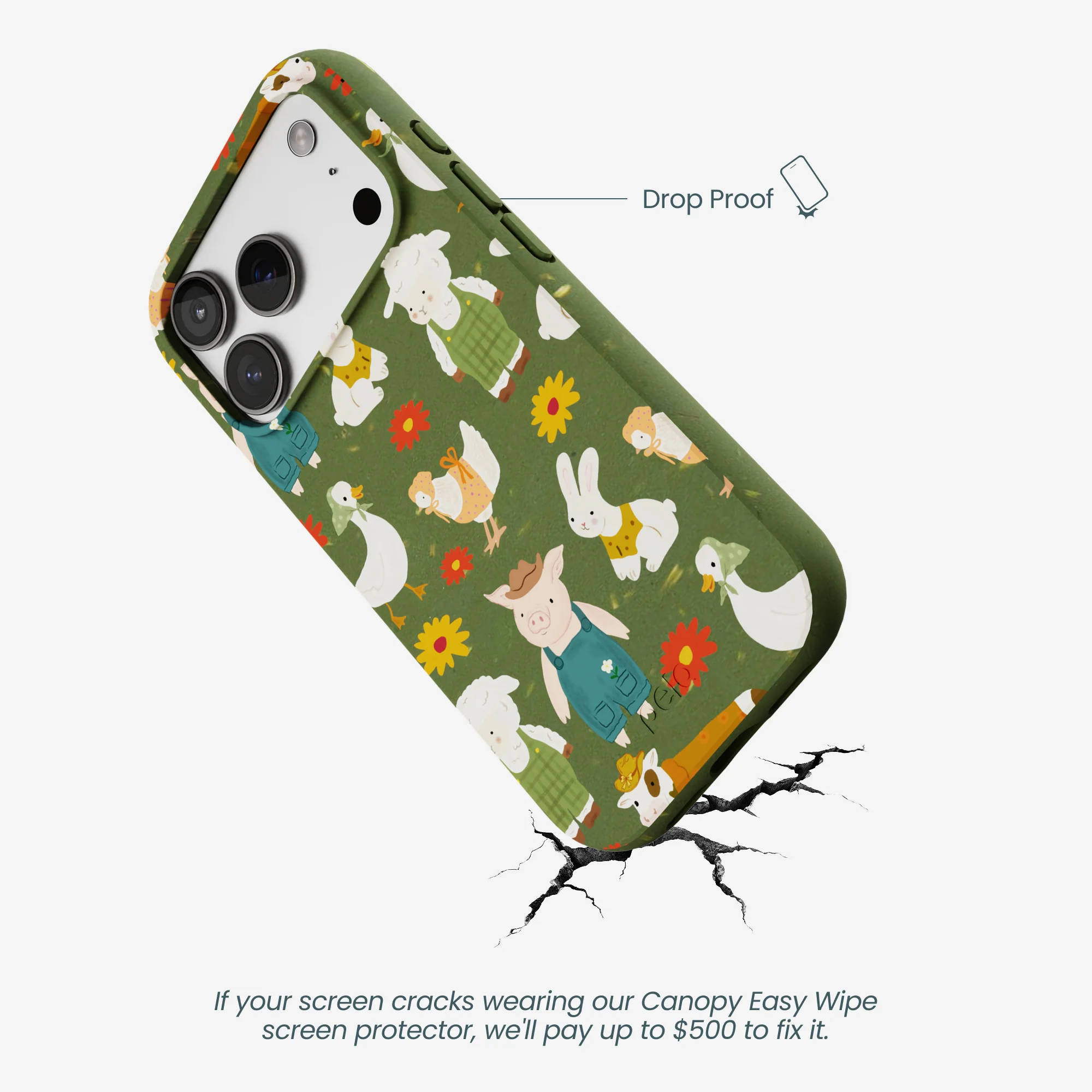 Forest Floor Barn Besties iPhone 17 Pro Case - Image 4