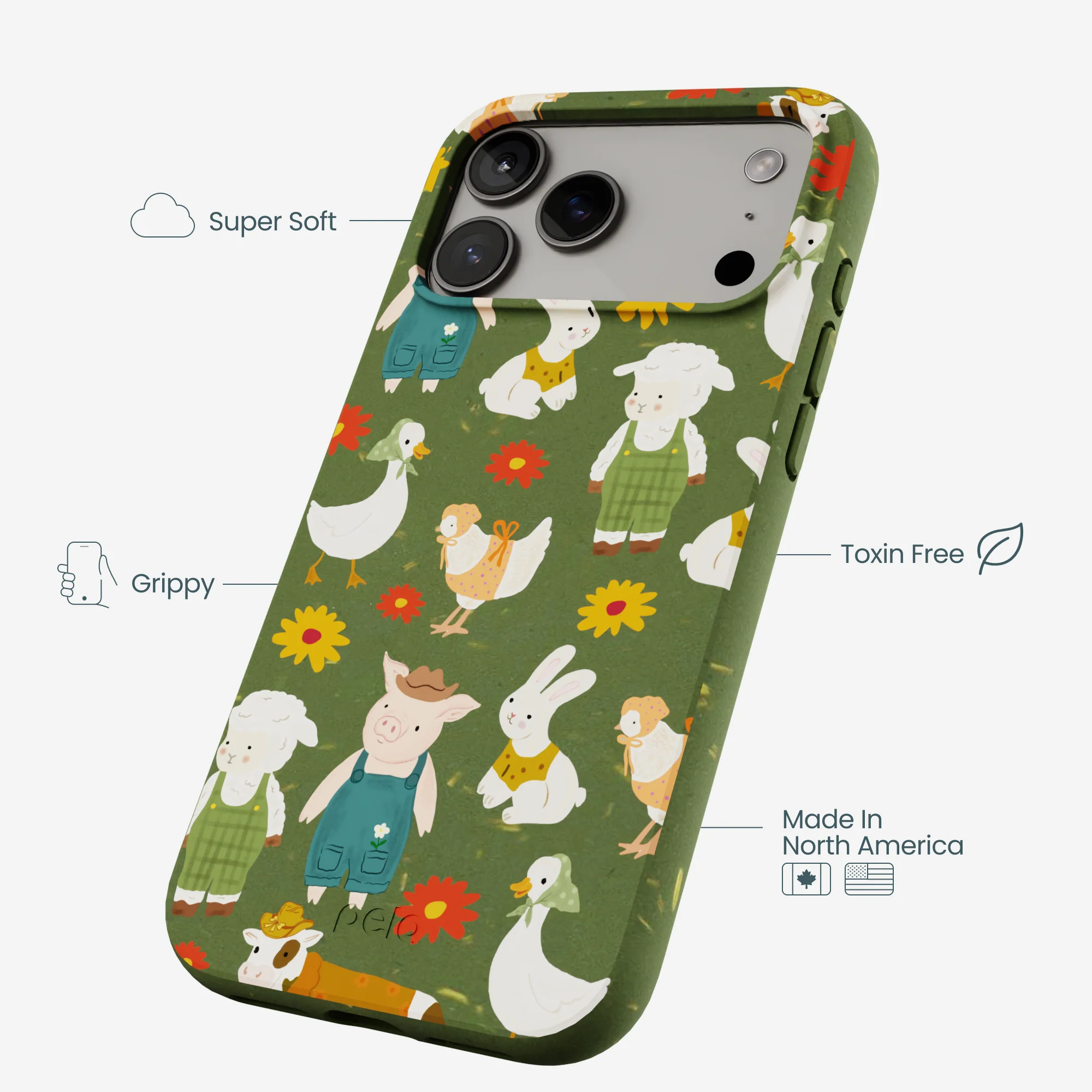 Forest Floor Barn Besties iPhone 17 Pro Max Case - Image 3