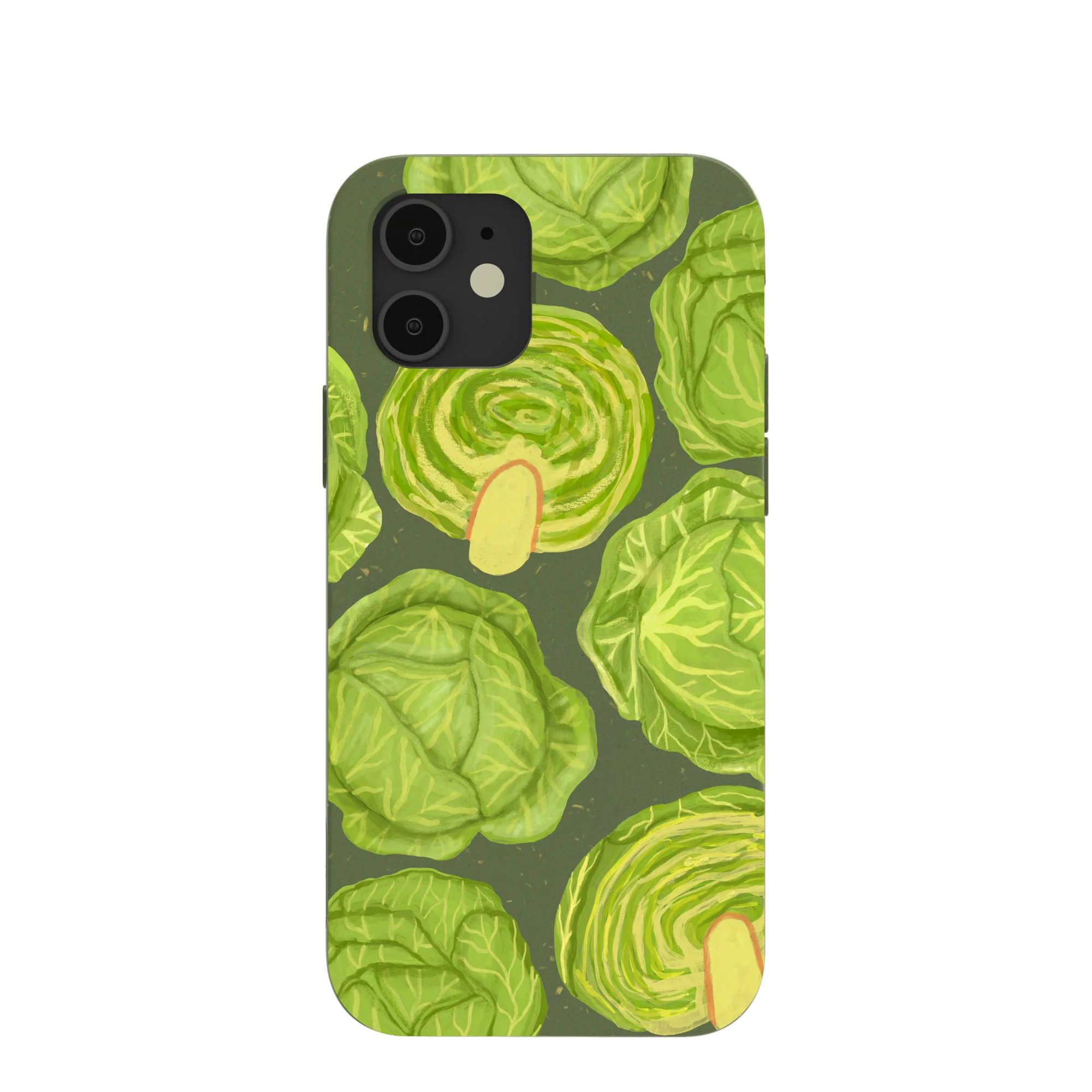 Forest Floor Cabbage Portraits iPhone 12/ iPhone 12 Pro Case