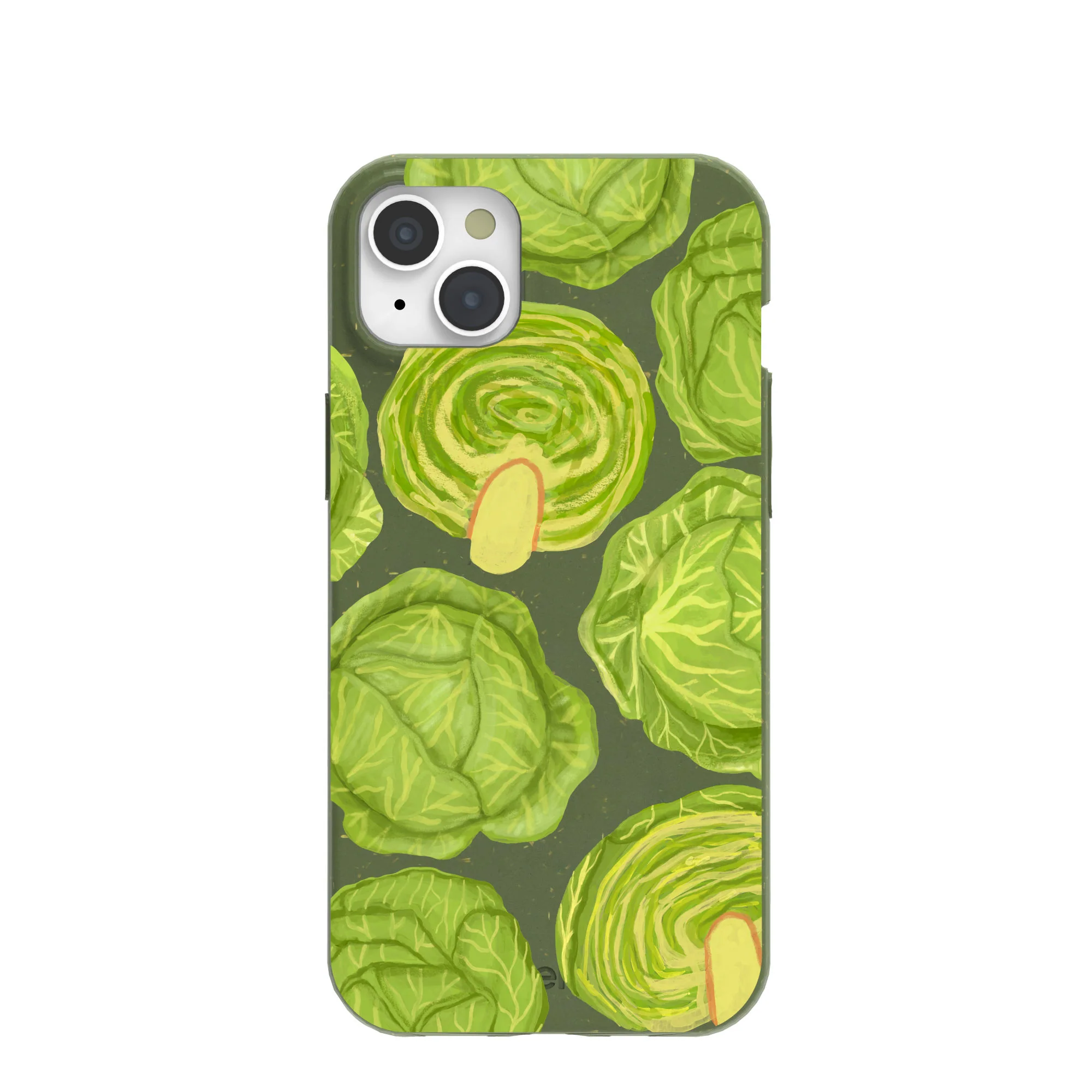 Forest Floor Cabbage Portraits iPhone 15 Plus Case