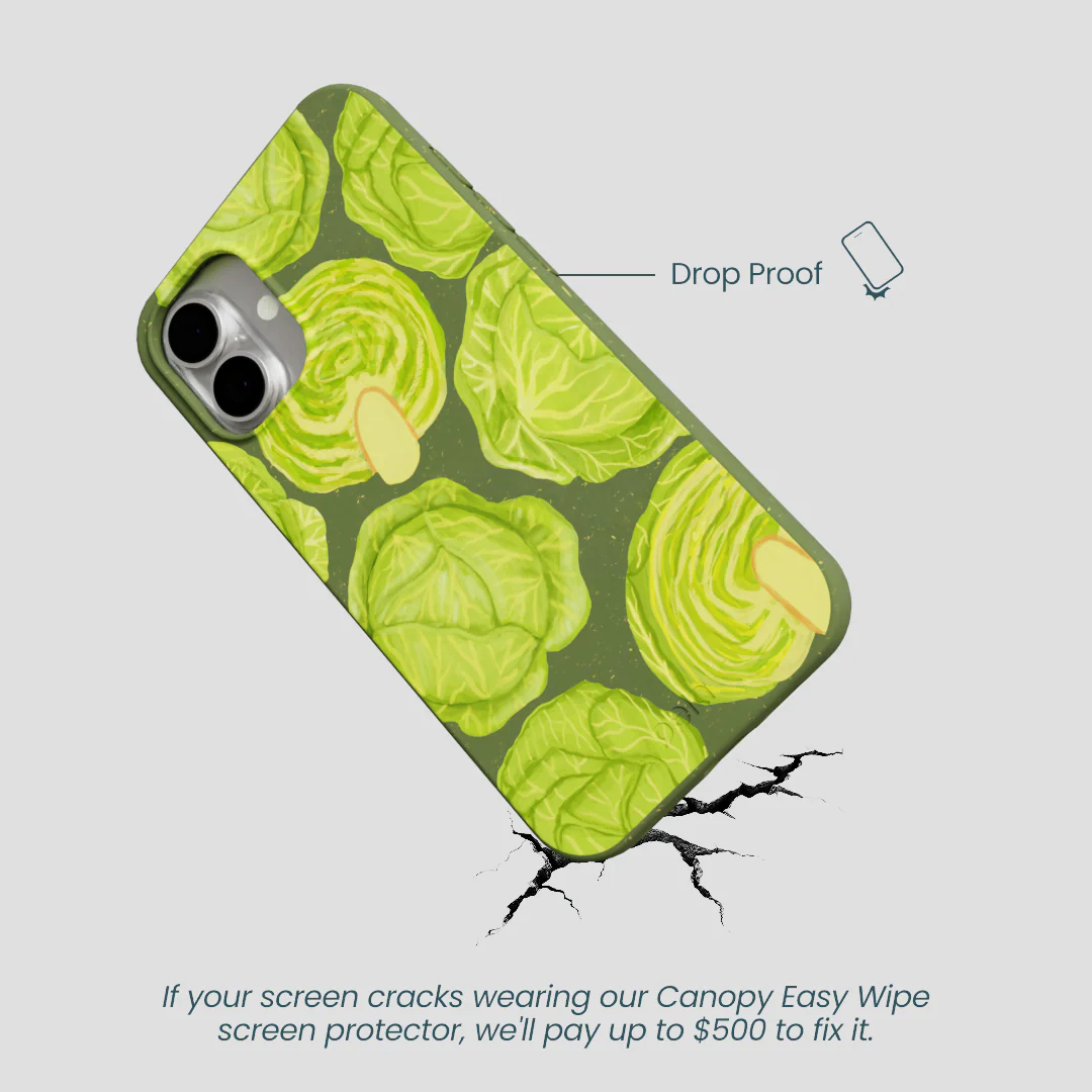 Forest Floor Cabbage Portraits iPhone 16 Plus Case - Image 5