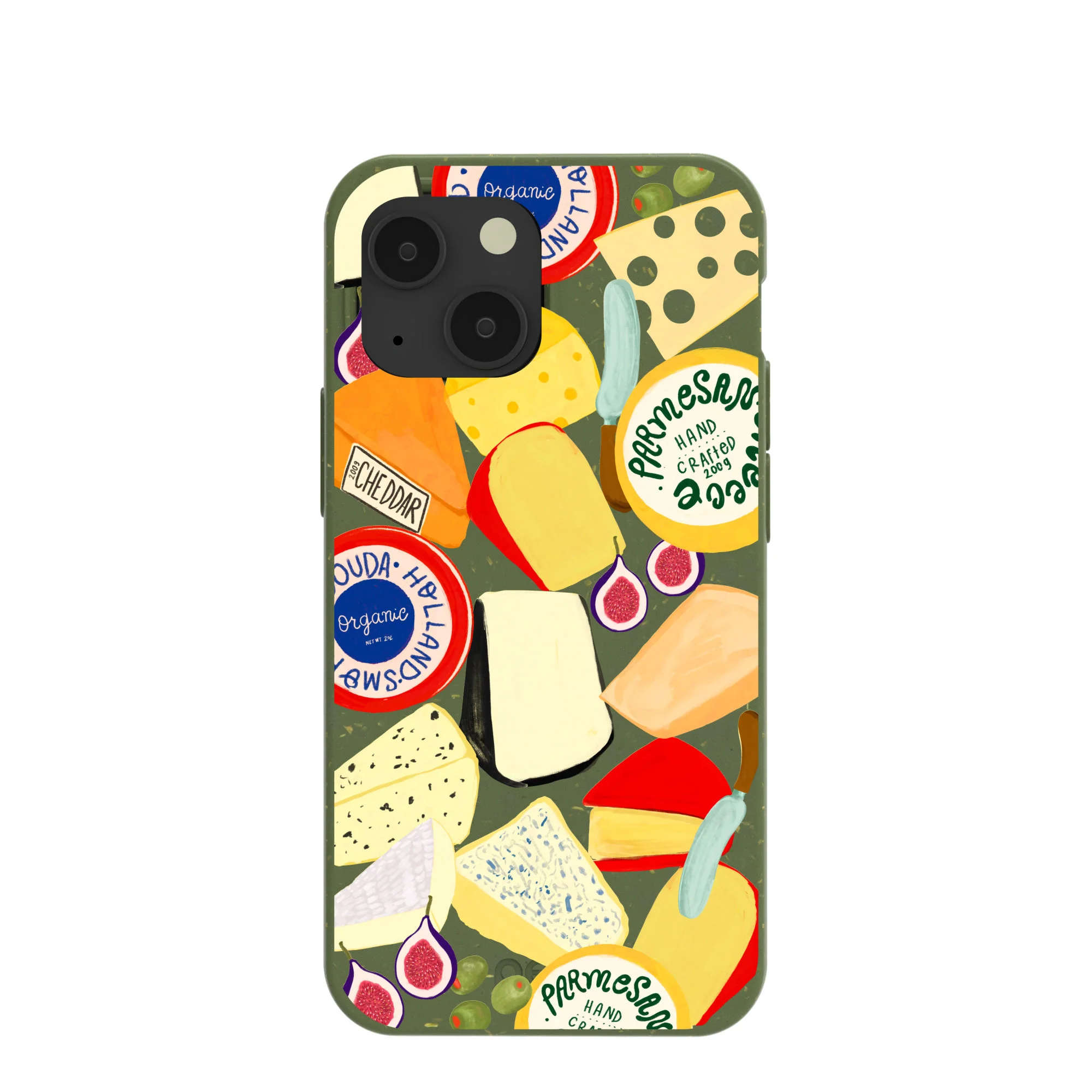 Forest Floor Cheese Spread iPhone 13 Mini Case