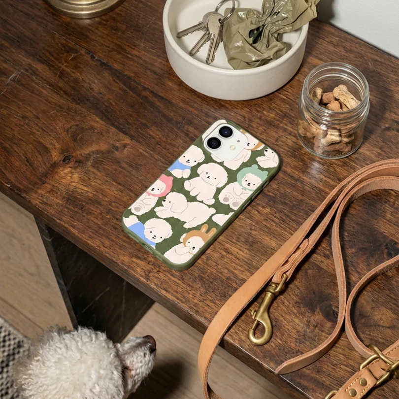 Forest Floor Cloud Poodles Google Pixel 9 Pro XL Case - Image 2