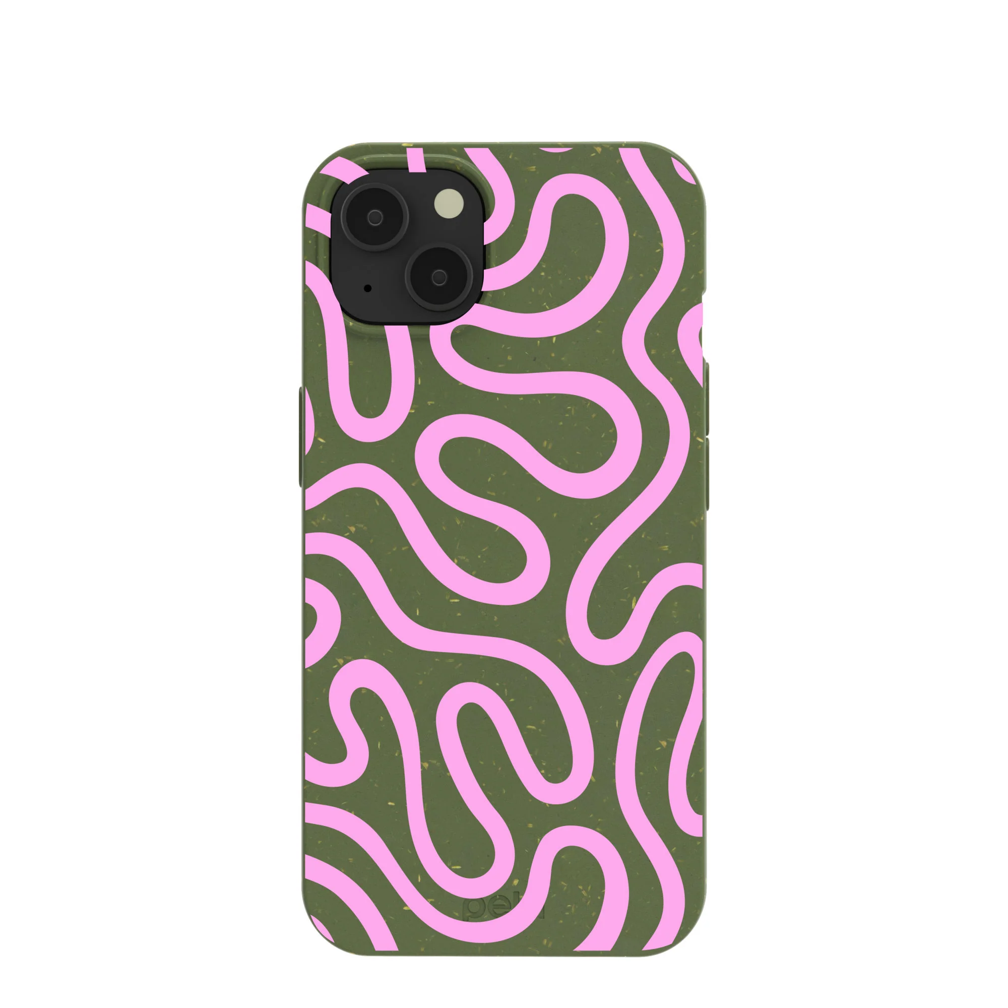 Forest Floor Cotton Curls iPhone 13 Case