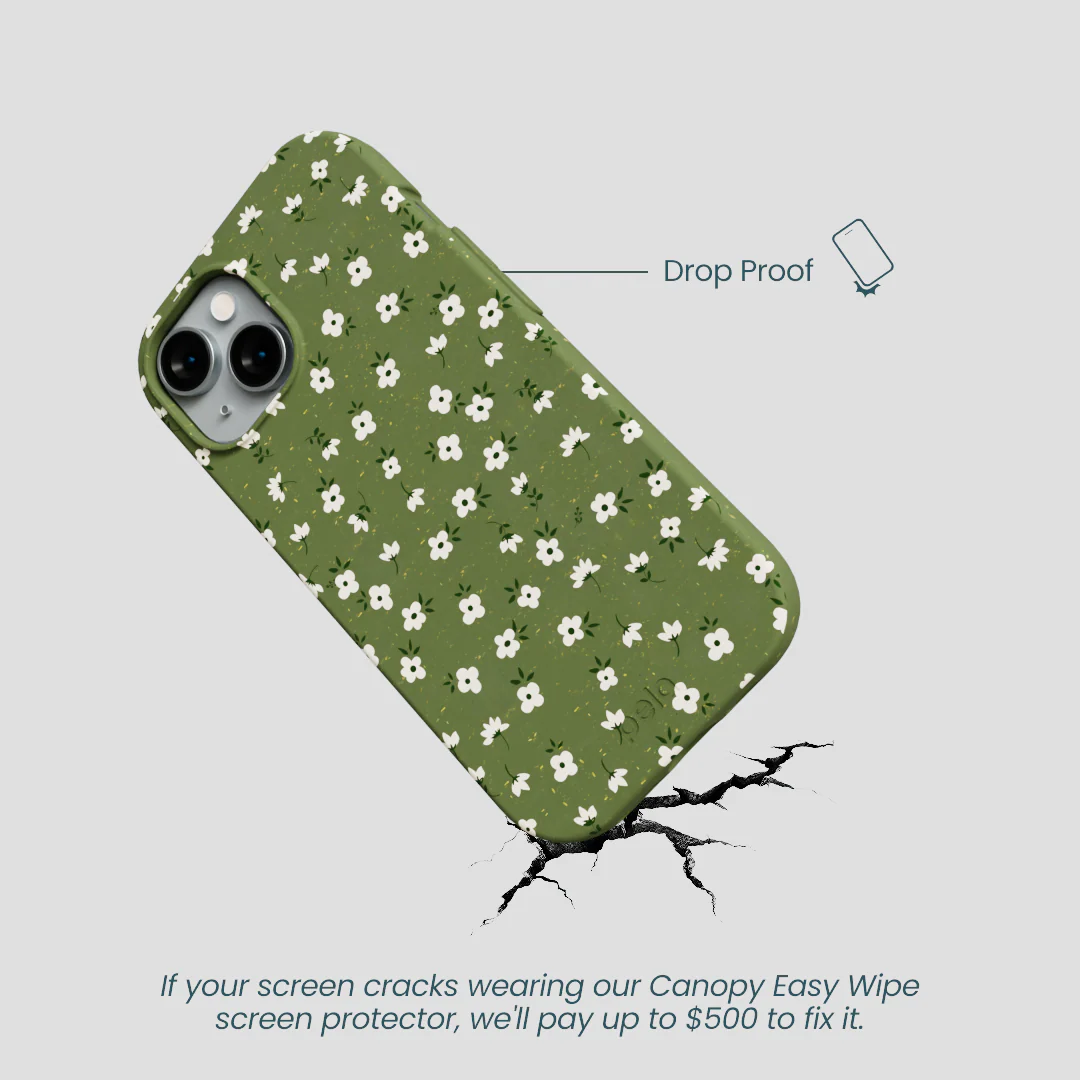 Forest Floor Ditzy Greens iPhone 14 Case - Image 5