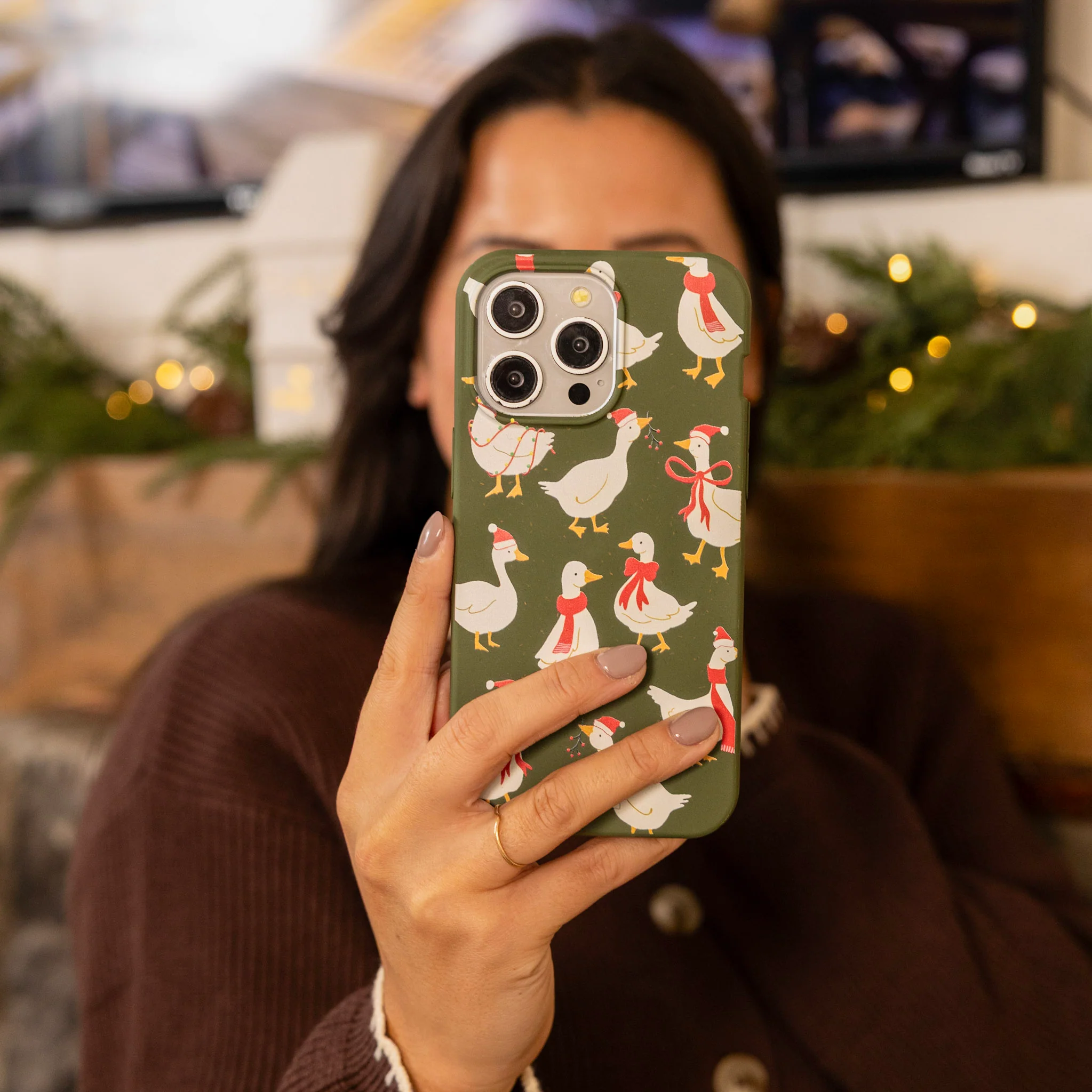 Forest Floor Duck the Halls Google Pixel 9/9 Pro Case - Image 6