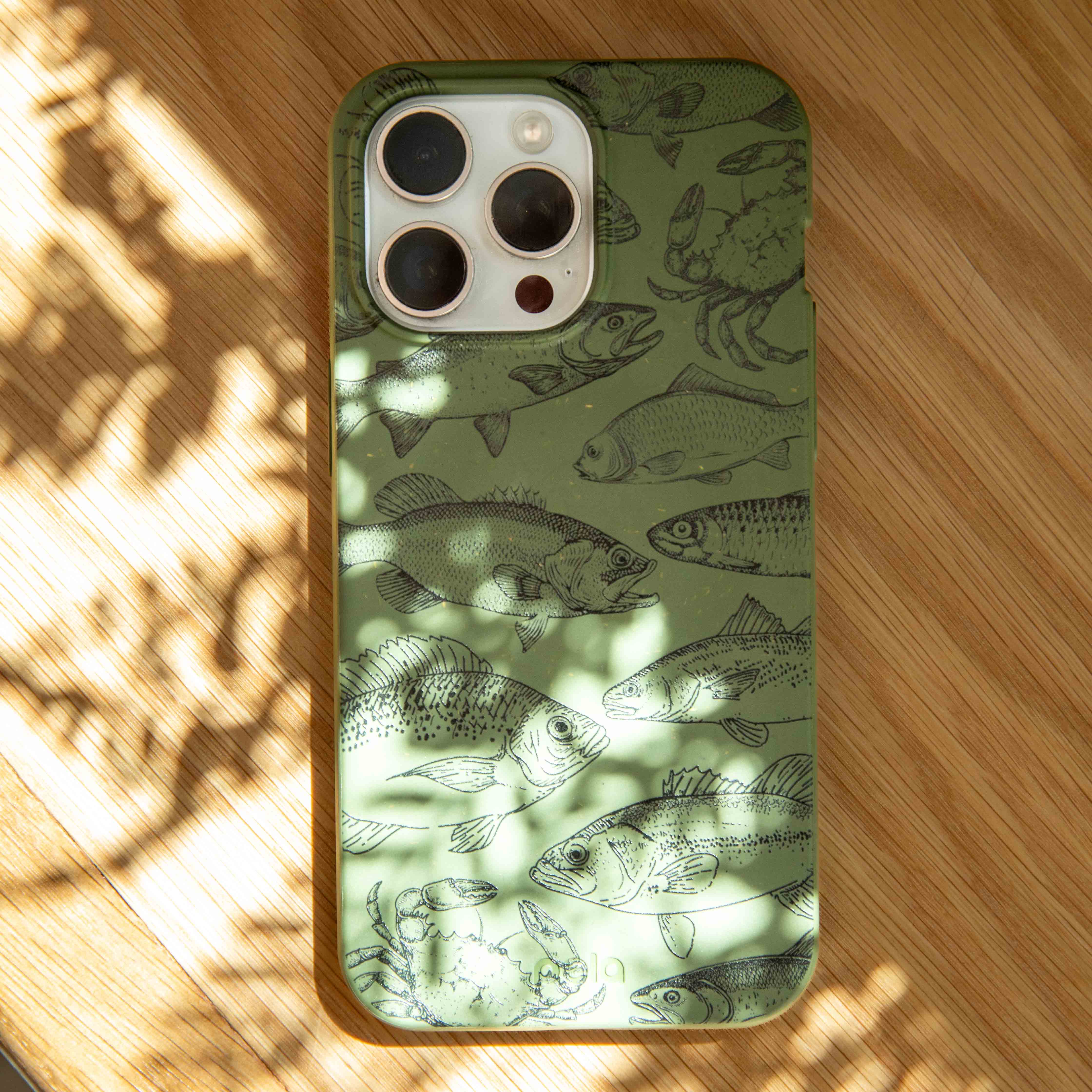Forest Floor Fishing Lodge iPhone 14 Pro Max Case - Image 5