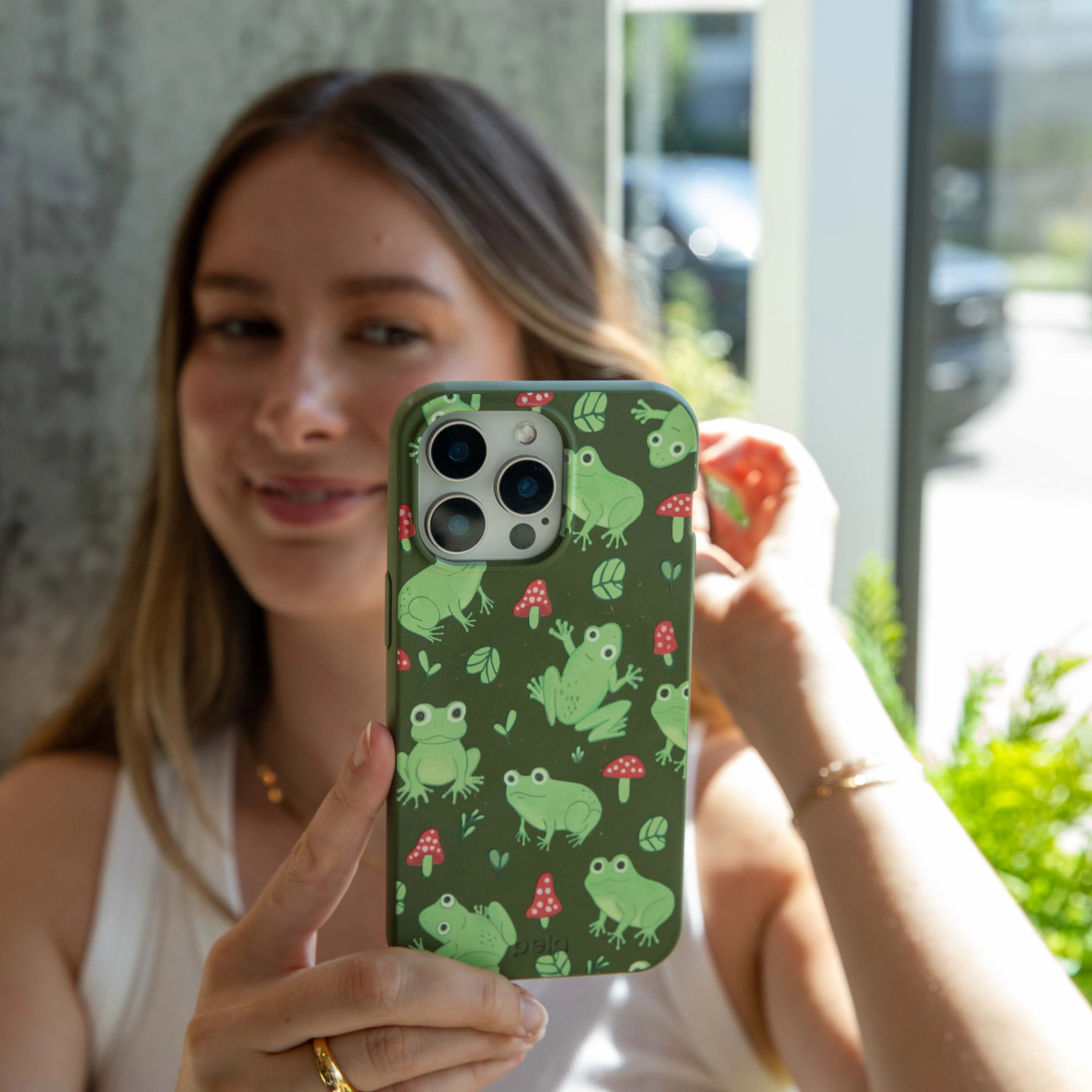 Forest Floor Frog Folk iPhone 12 Mini Case - Image 2