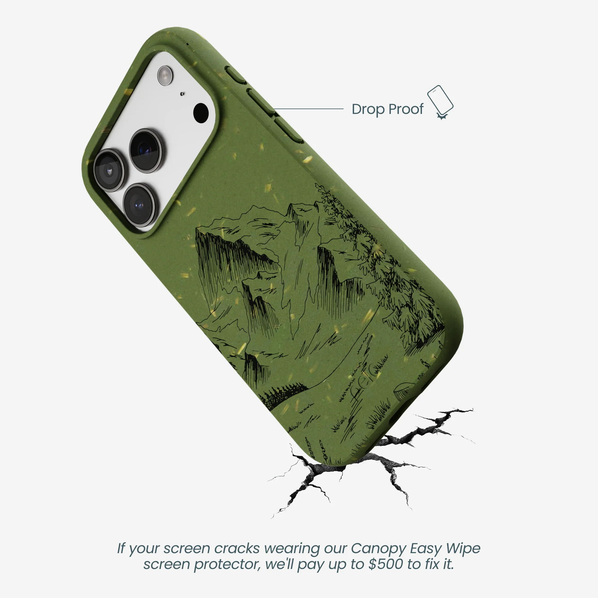 Forest Floor Line Ridge iPhone 17 Pro Case - Image 5