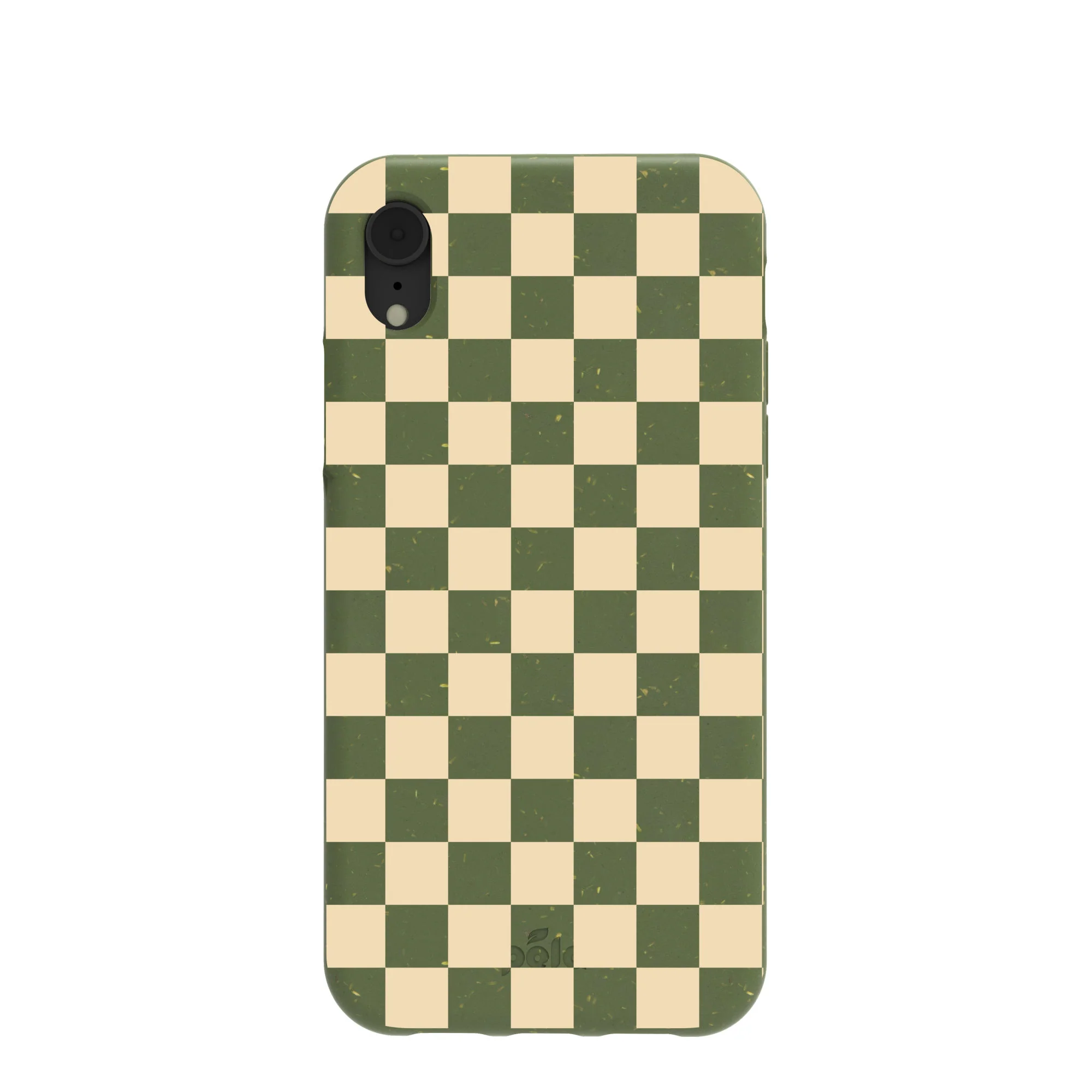 Forest Floor Matcha Check iPhone XR Case
