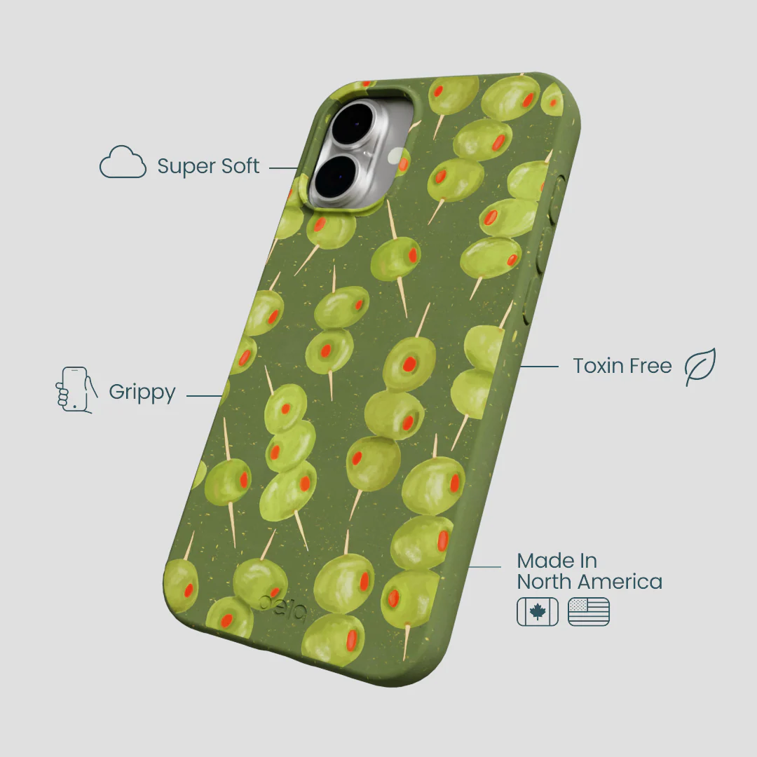 Forest Floor Olive Hour iPhone 16 Plus Case - Image 4