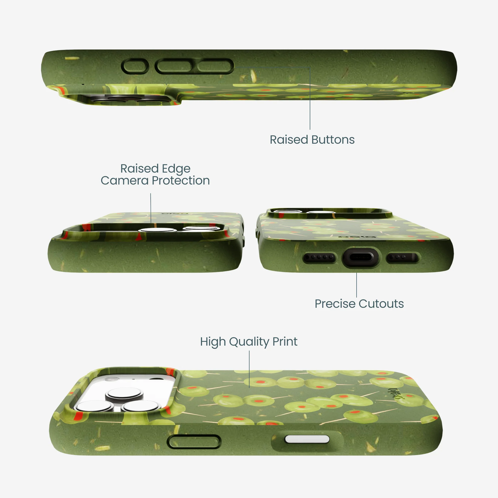 Forest Floor Olive Hour iPhone 17 Pro Case - Image 3