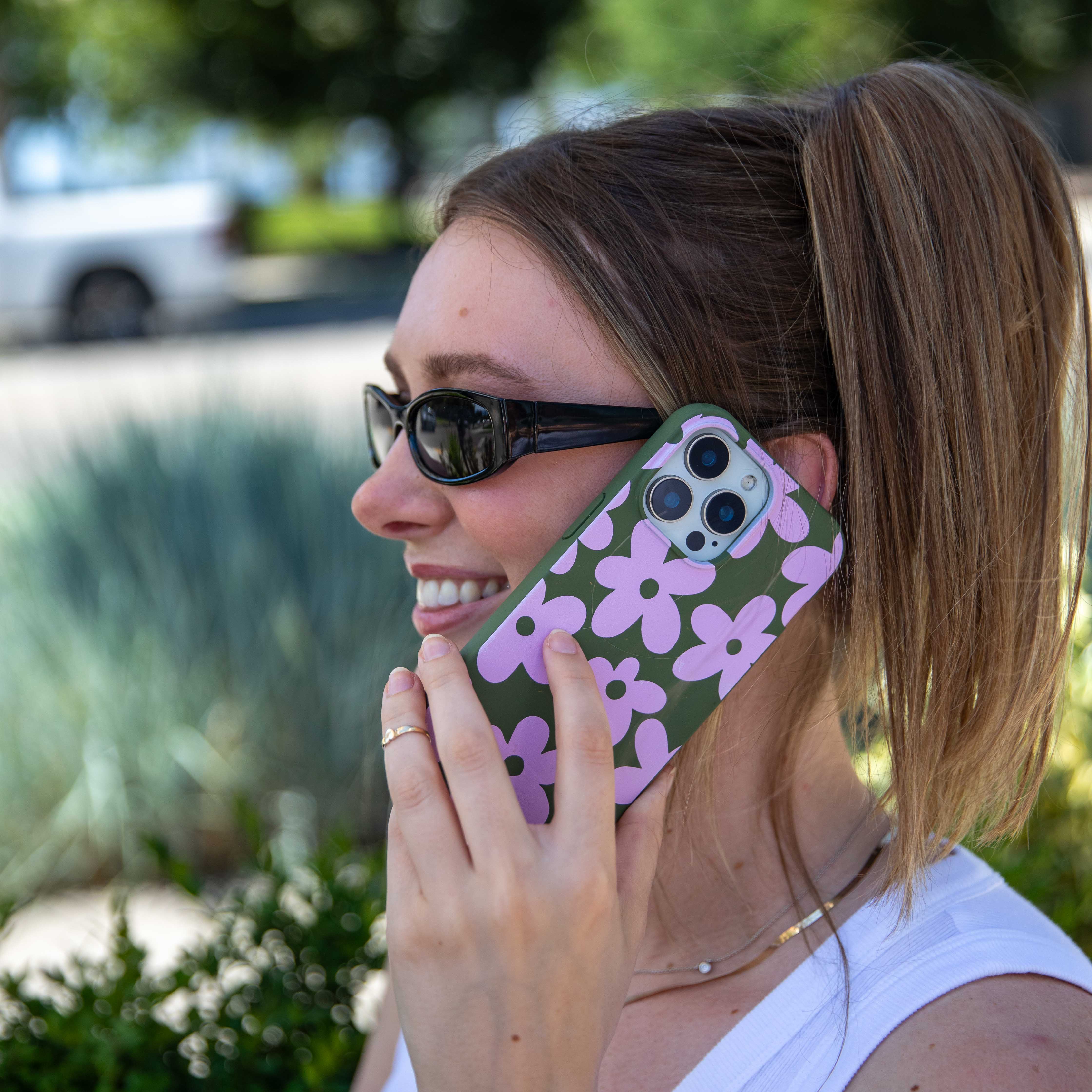 Forest Floor Pink Blooms iPhone 11 Pro Case - Image 2