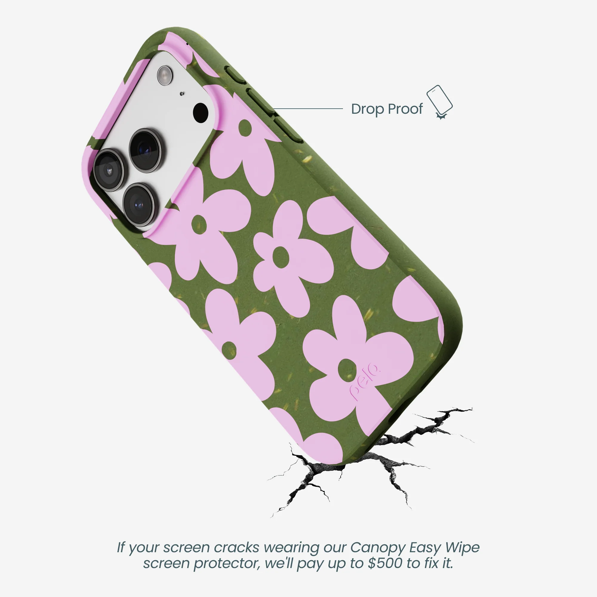 Forest Floor Pink Blooms iPhone 17 Pro Case - Image 5