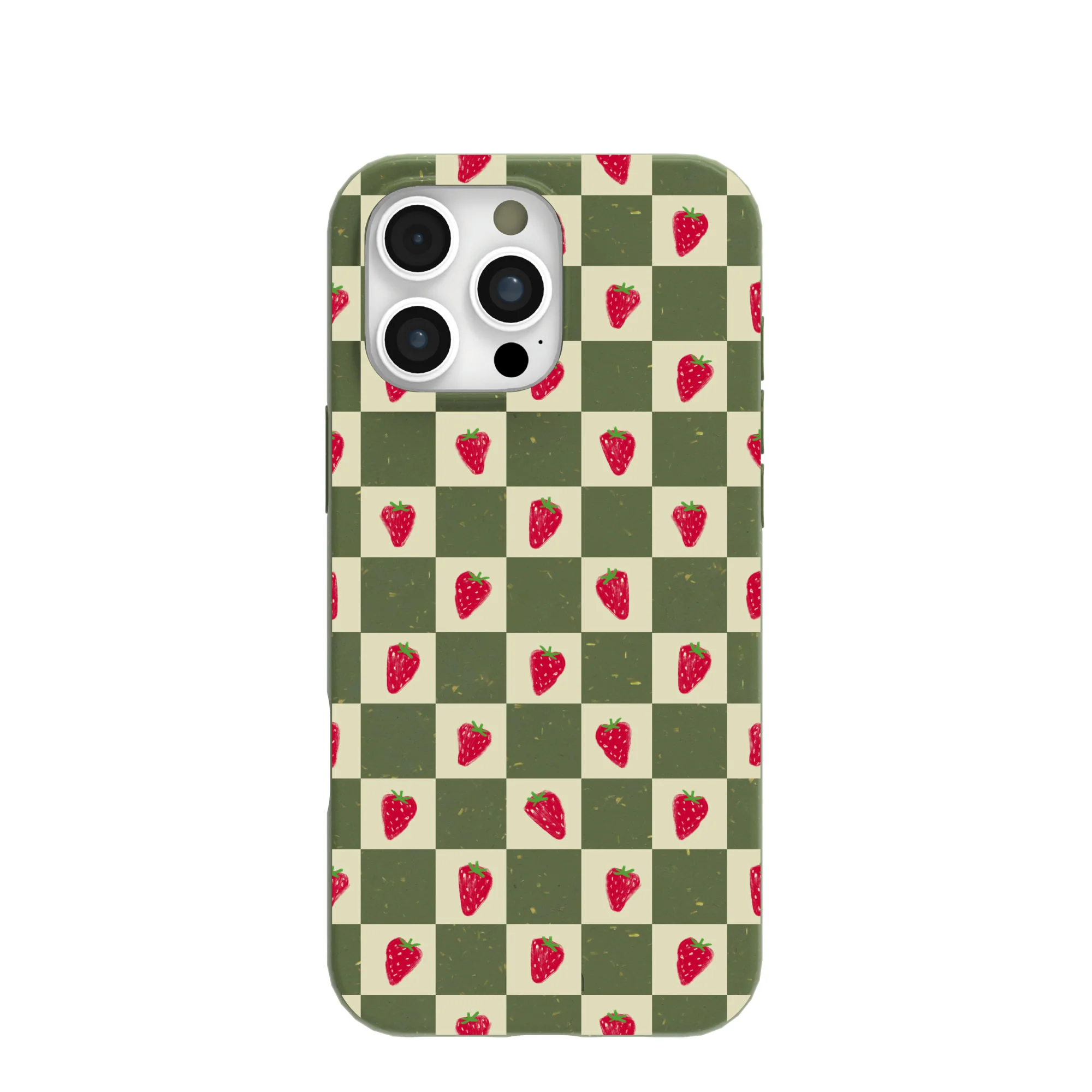 Forest Floor Strawberry Field iPhone 16 Pro Max Case