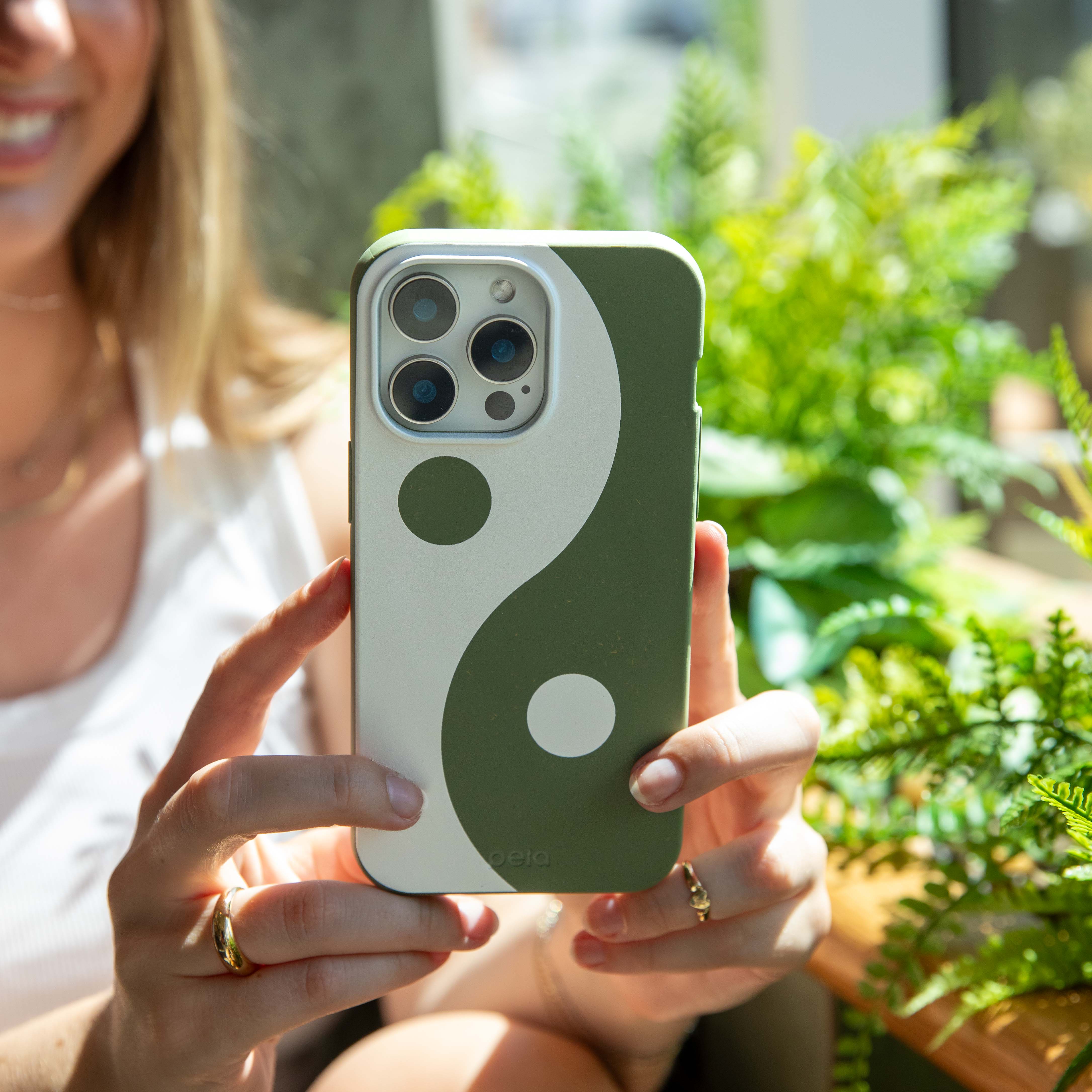 Forest Floor Yin Yang Google Pixel 6 Case - Image 5