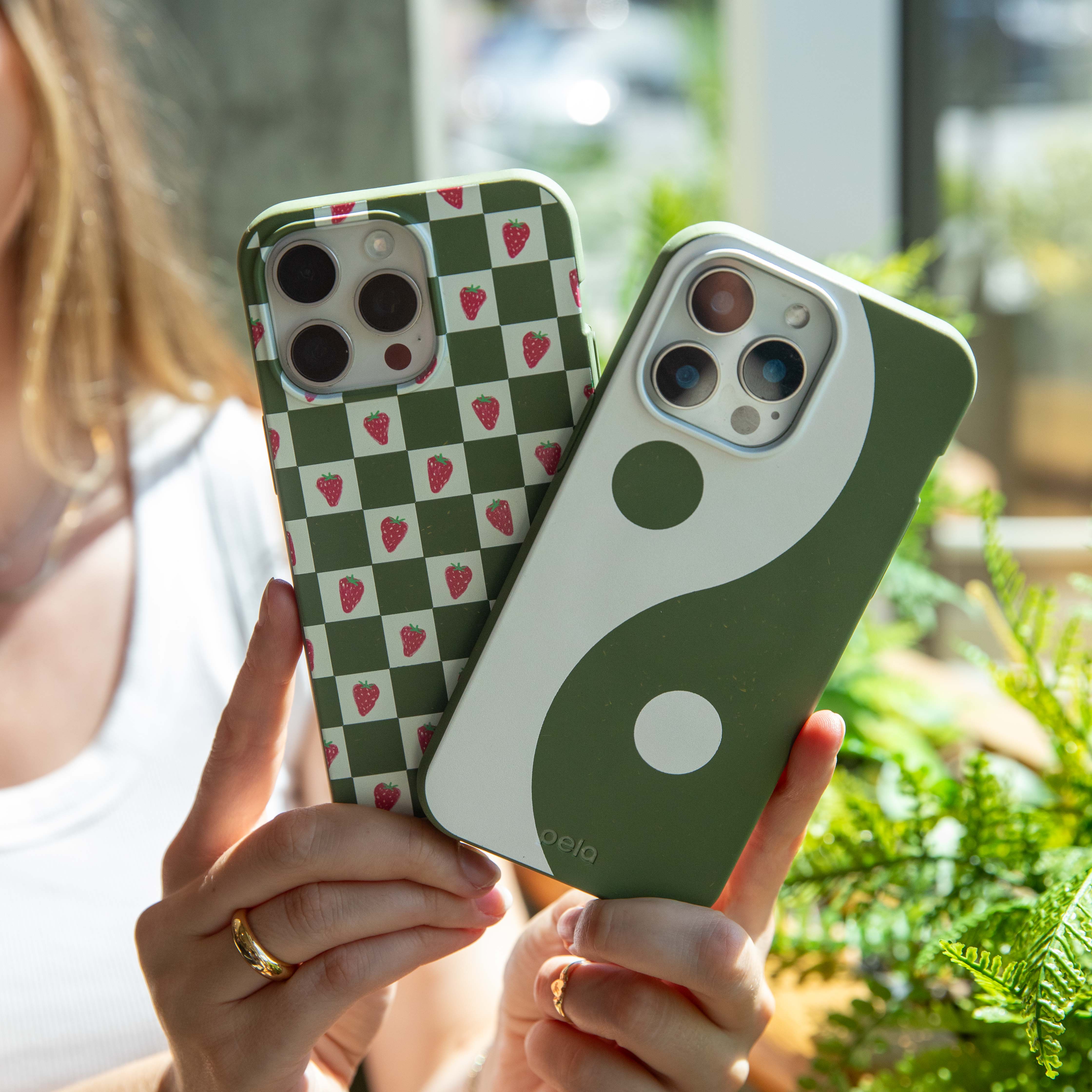 Forest Floor Yin Yang Google Pixel 8a Case - Image 6