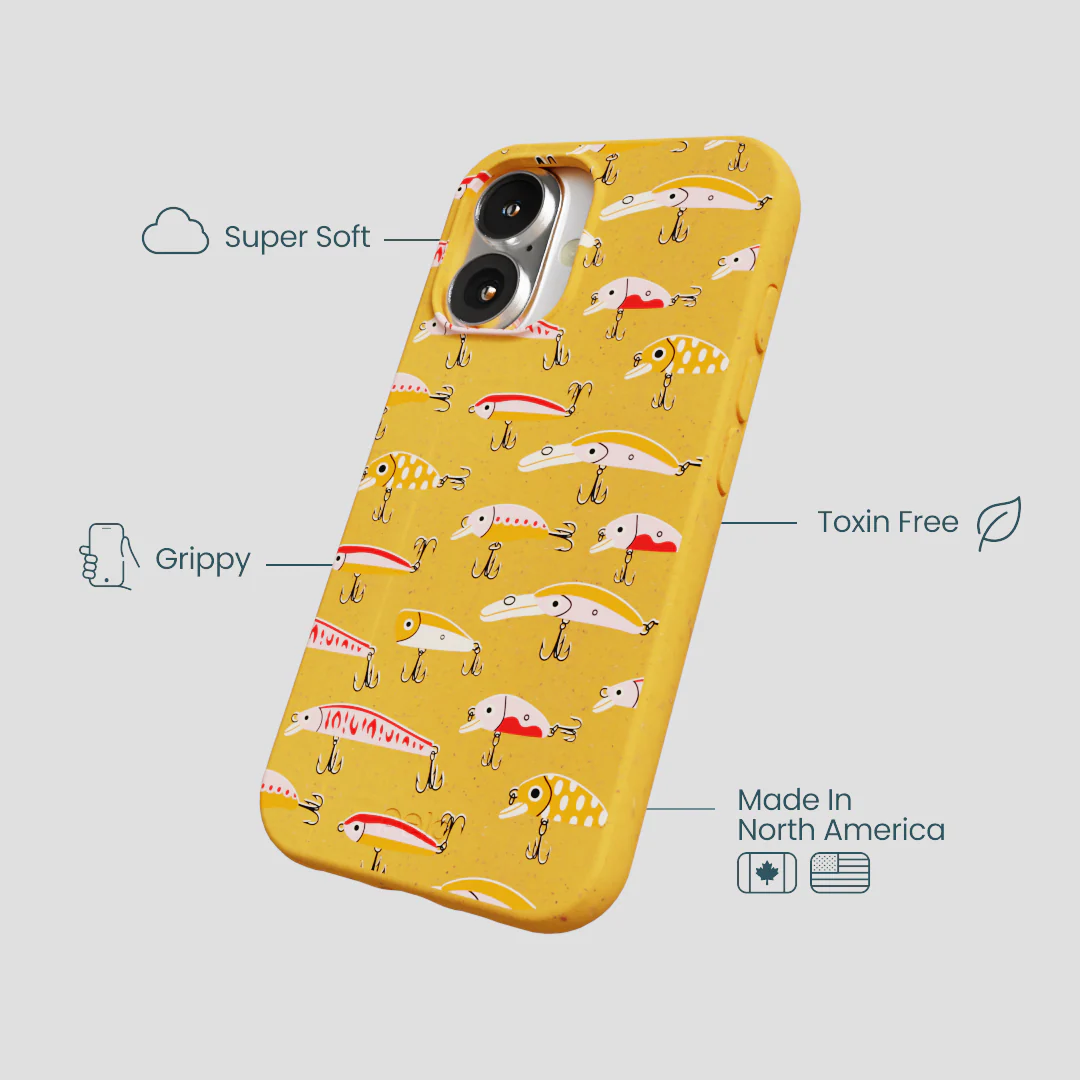Honey Cute Catch iPhone 16 Case - Image 4