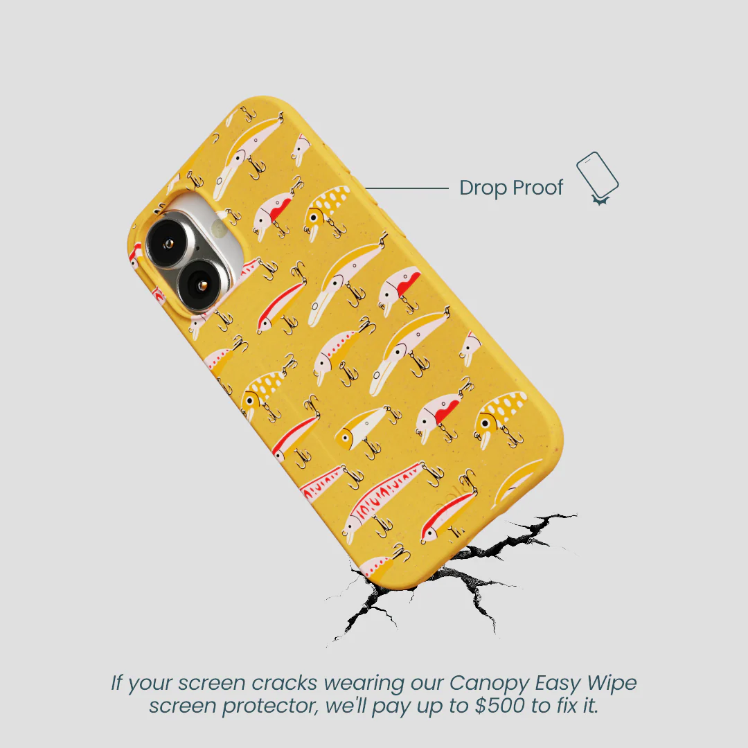 Honey Cute Catch iPhone 16 Case - Image 5