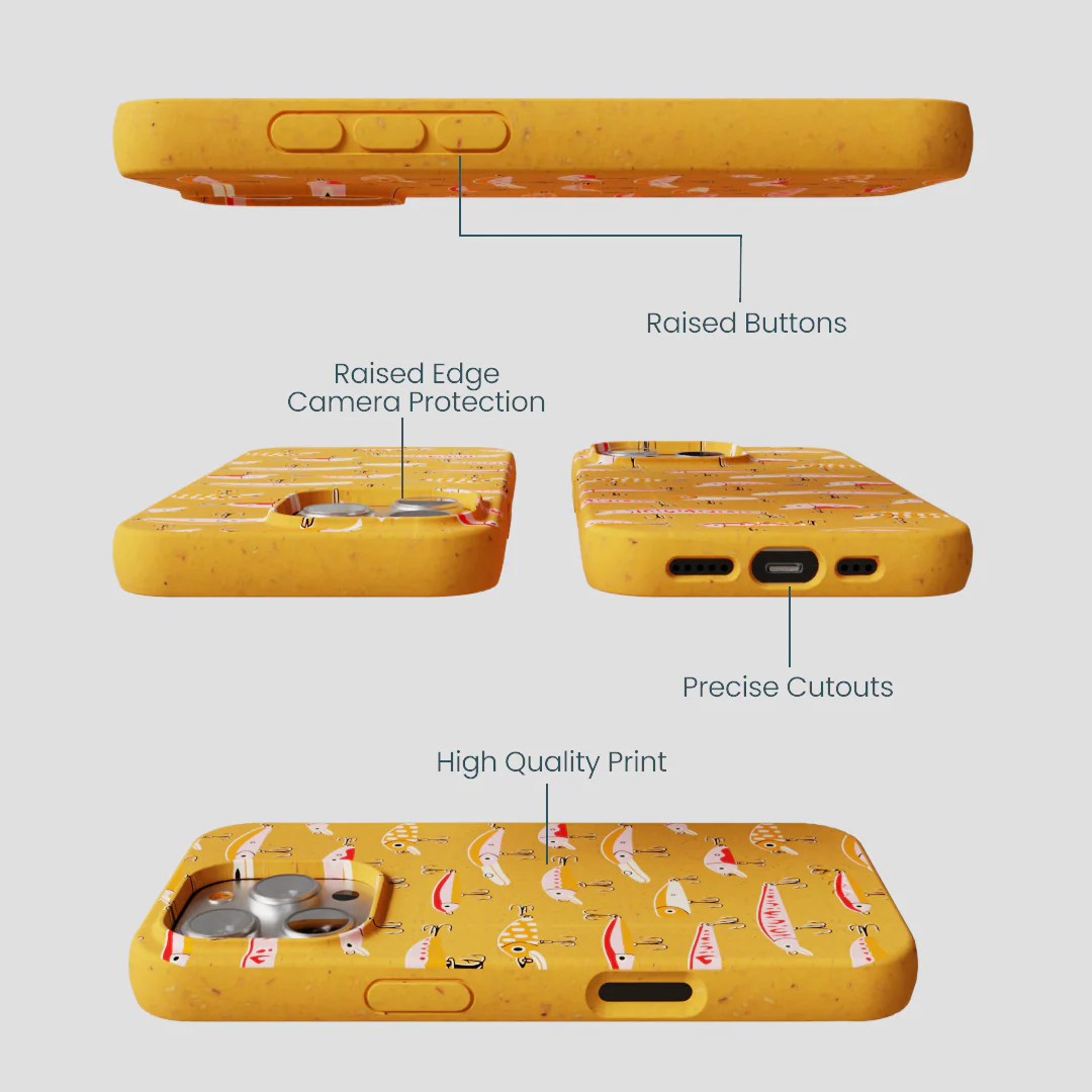Honey Cute Catch iPhone 16 Pro Case - Image 3