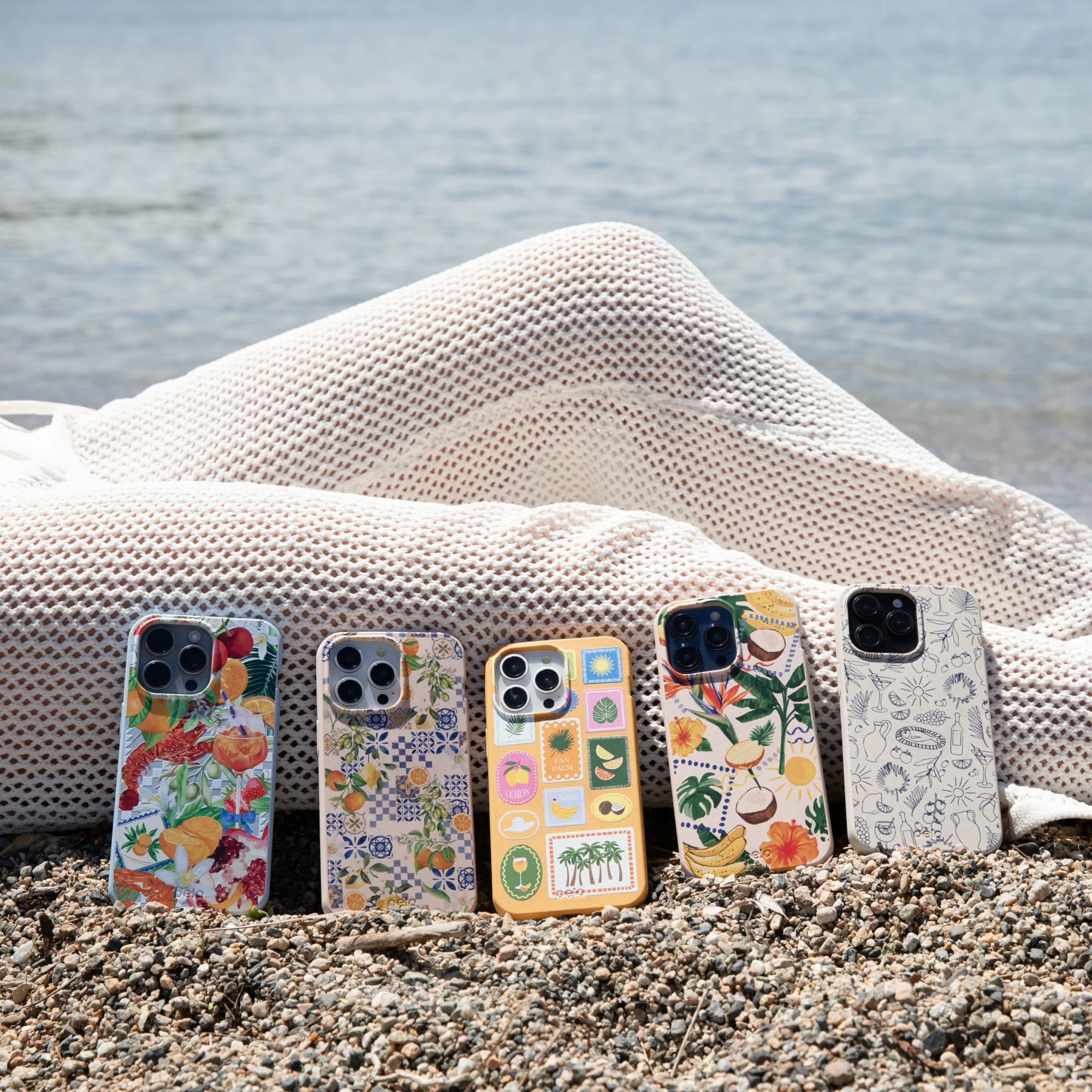 Powder Blue Mediterranean Summers iPhone 16 Plus Case - Image 9