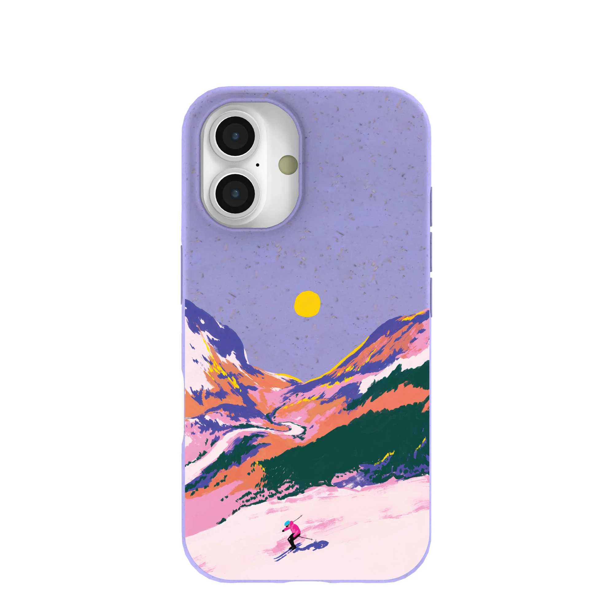 Lavender Alpine Sunset iPhone 16 Case