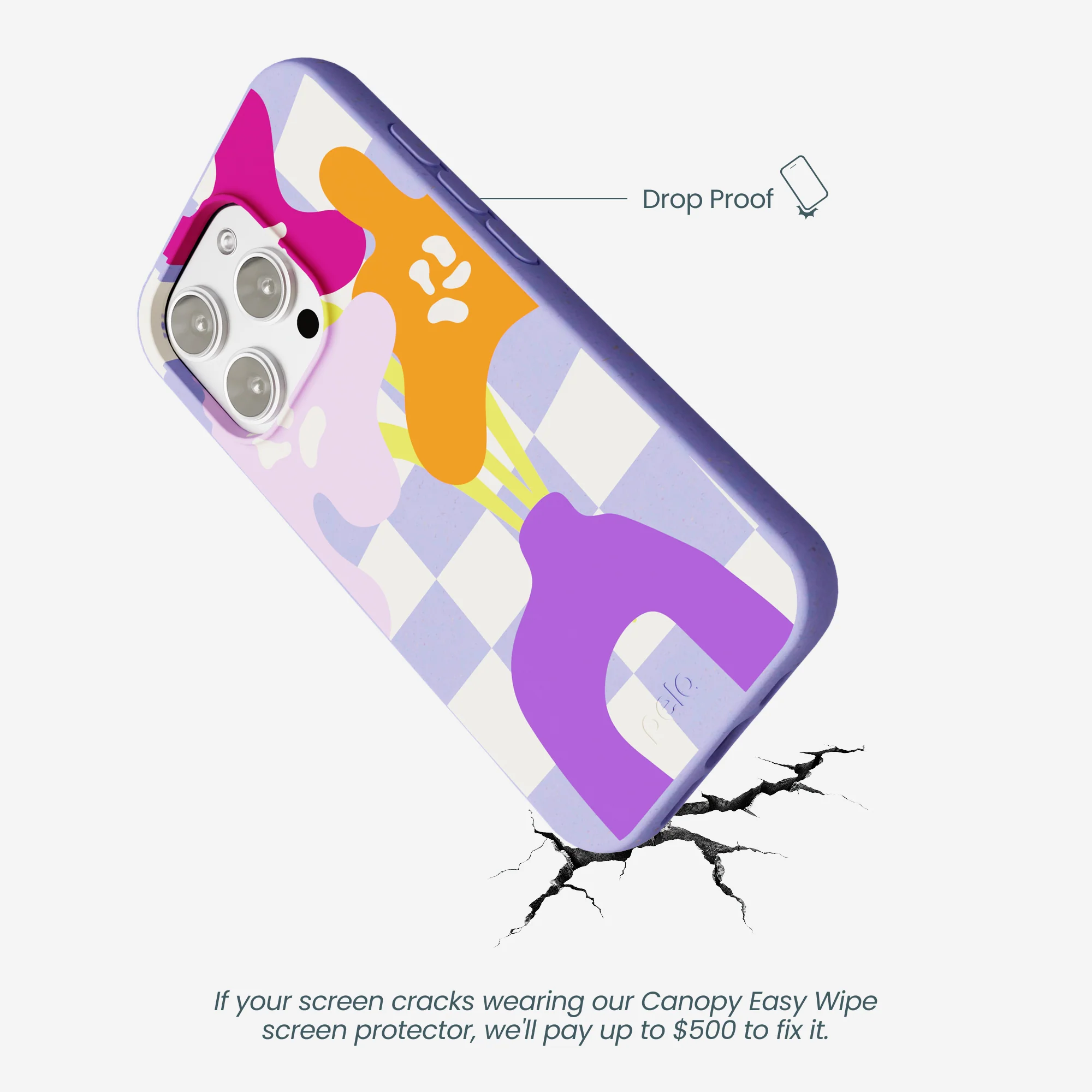 Lavender Bright Blooms iPhone 16 Pro Max Case - Image 5