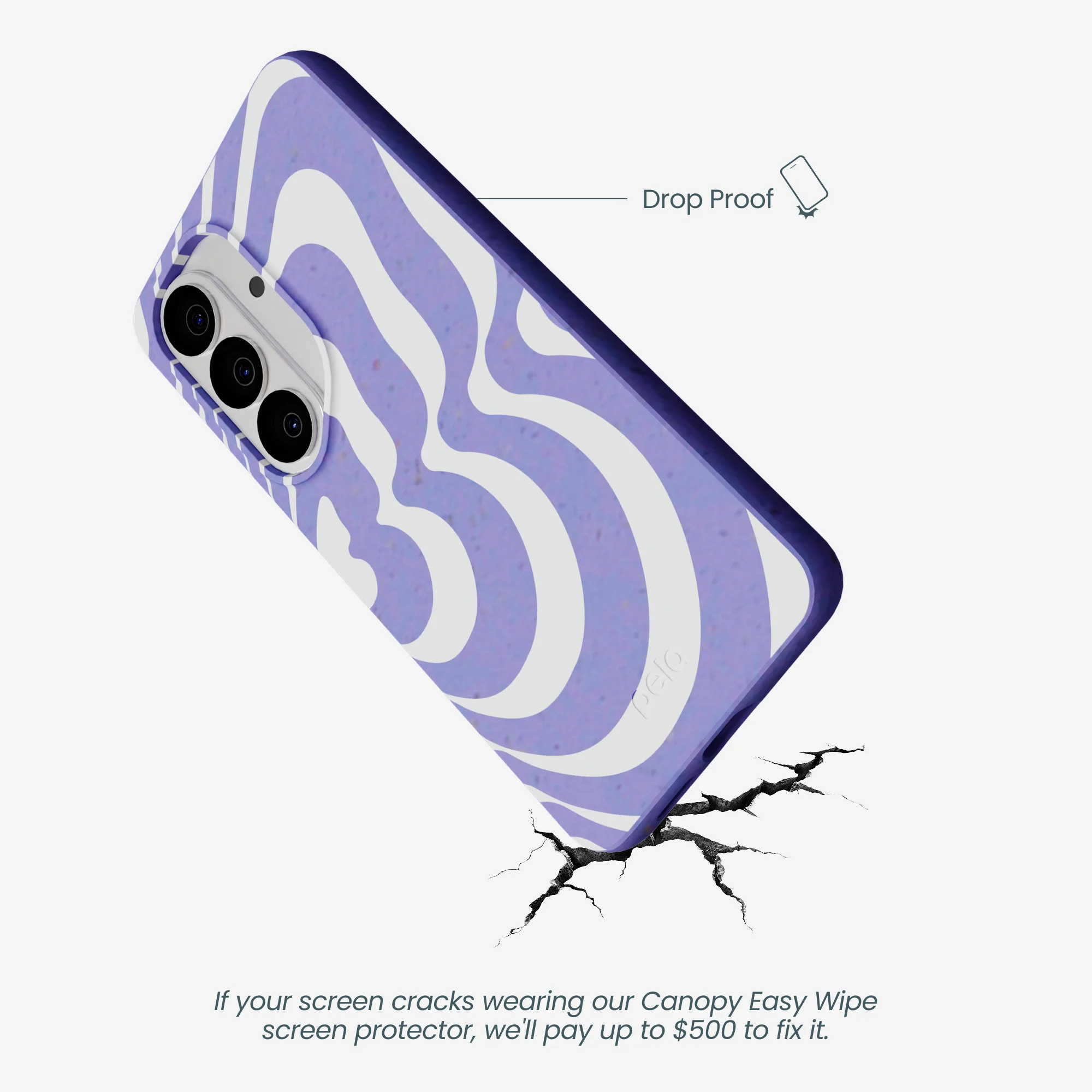 Lavender Flutter Right Samsung Galaxy S26 Case - Image 5