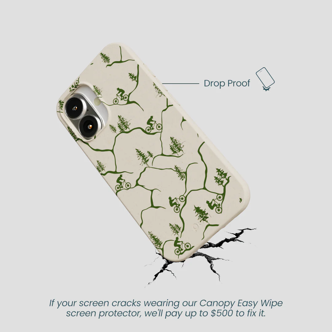 London Fog Bike Trek iPhone 16 Case - Image 5
