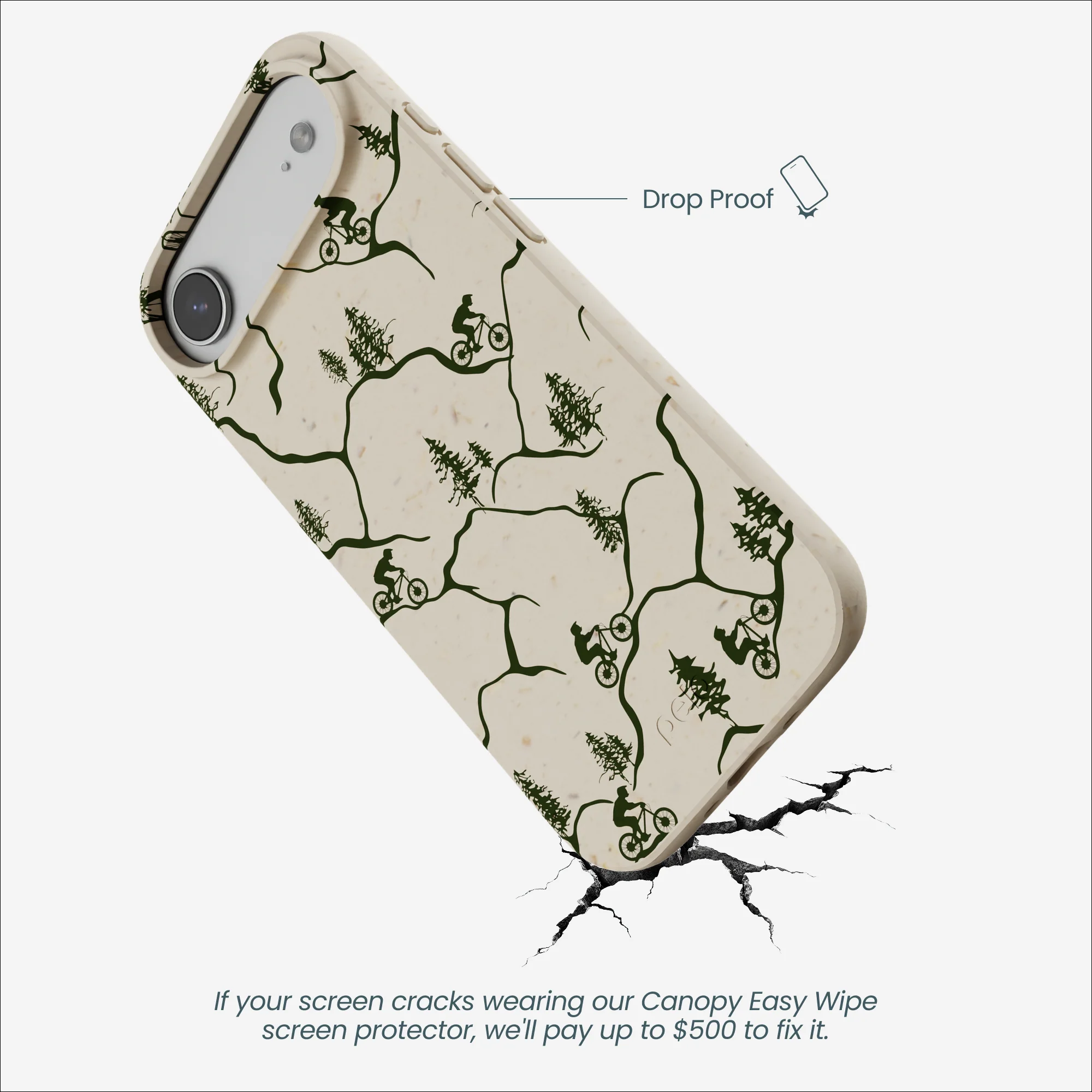 London Fog Bike Trek iPhone Air Case - Image 4