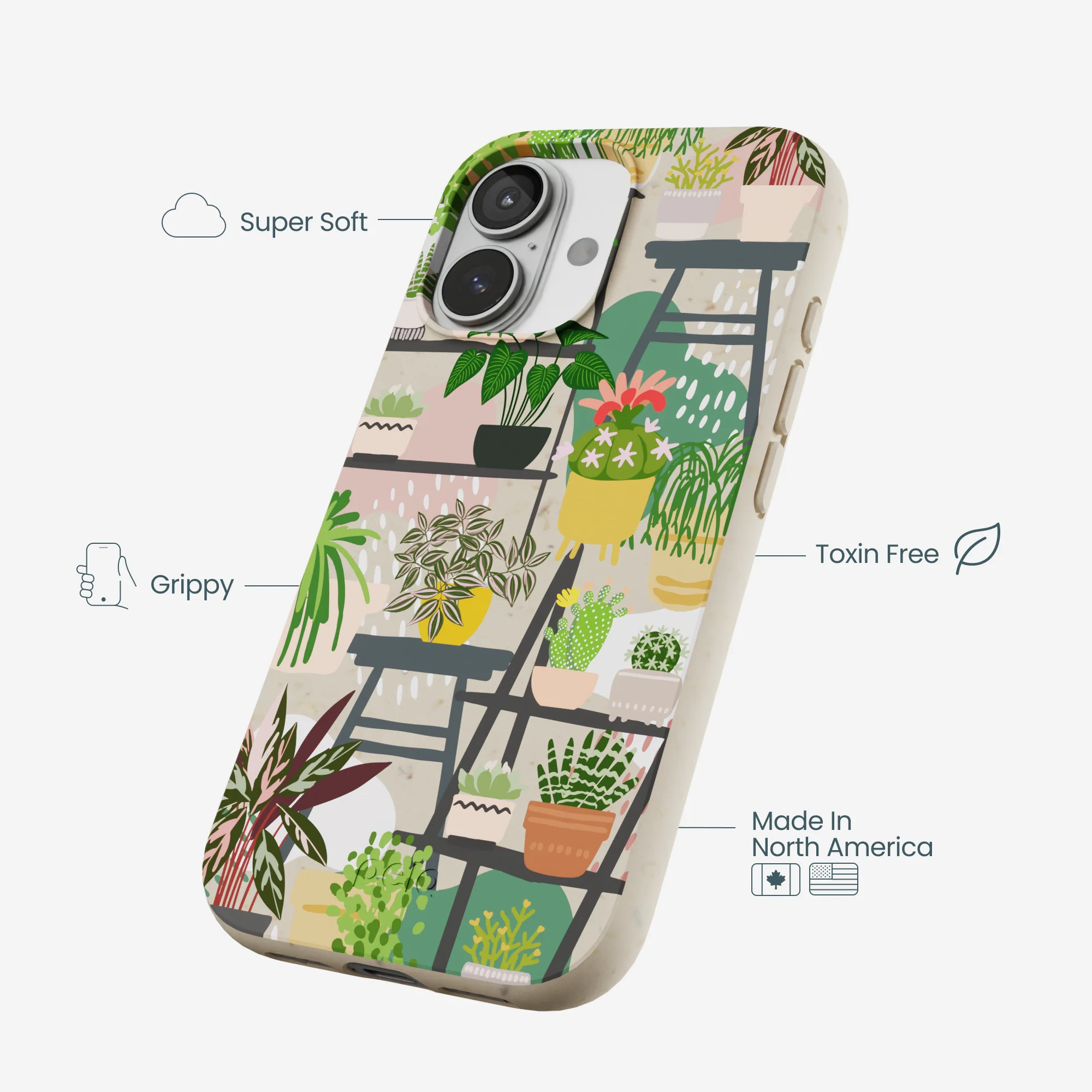 London Fog Botanical Oasis iPhone 17 Case - Image 4