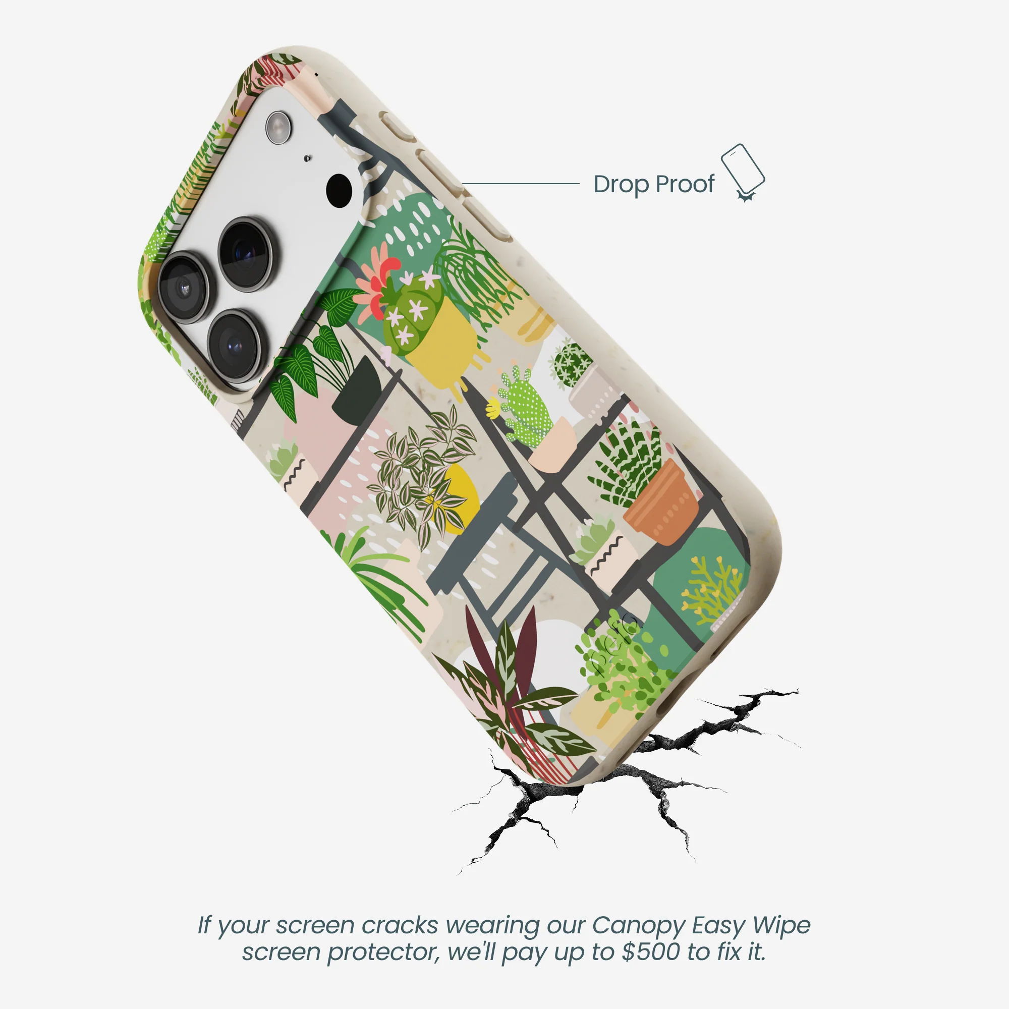 London Fog Botanical Oasis iPhone 17 Pro Case - Image 5