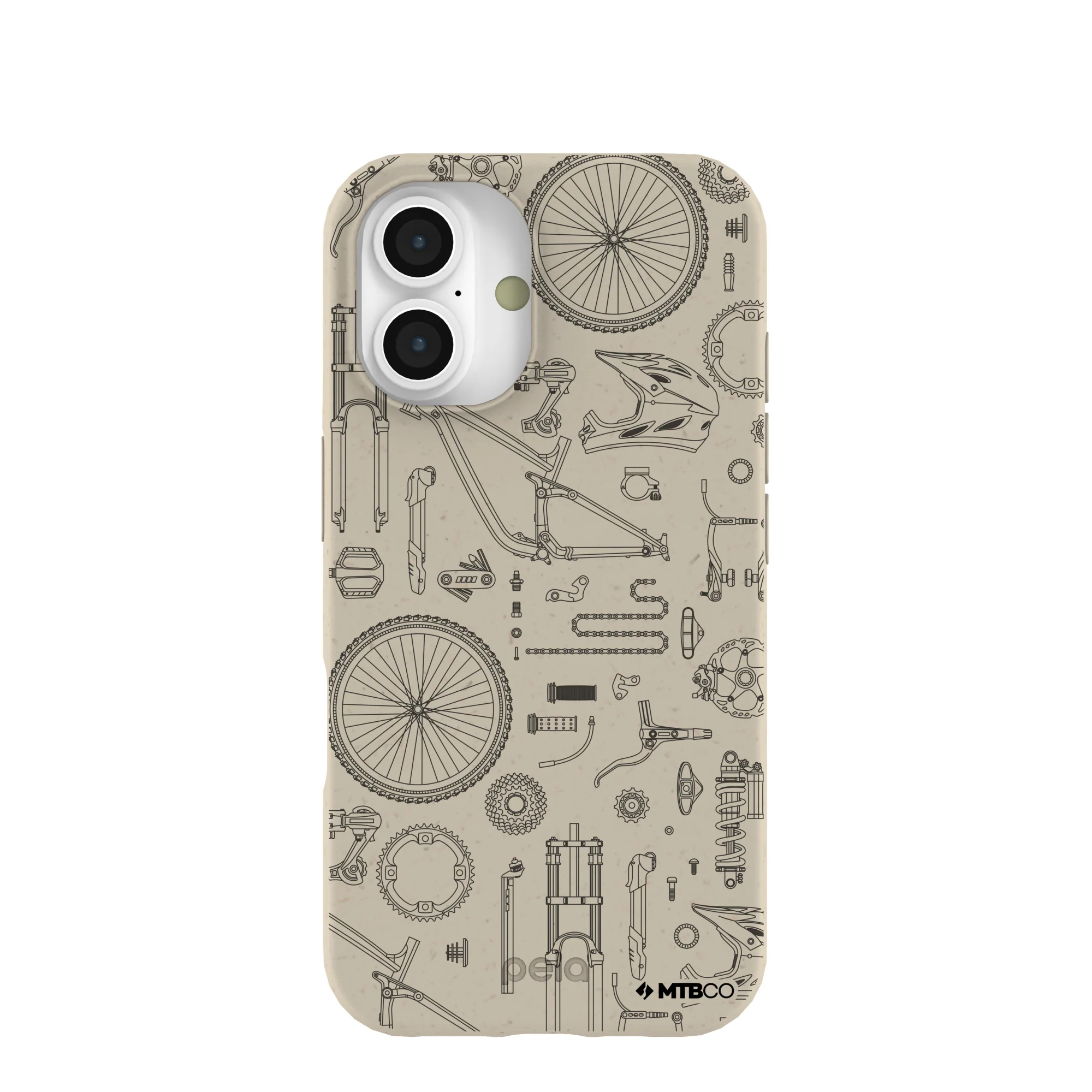 London Fog Changing Gears MTBCO iPhone 16 Case