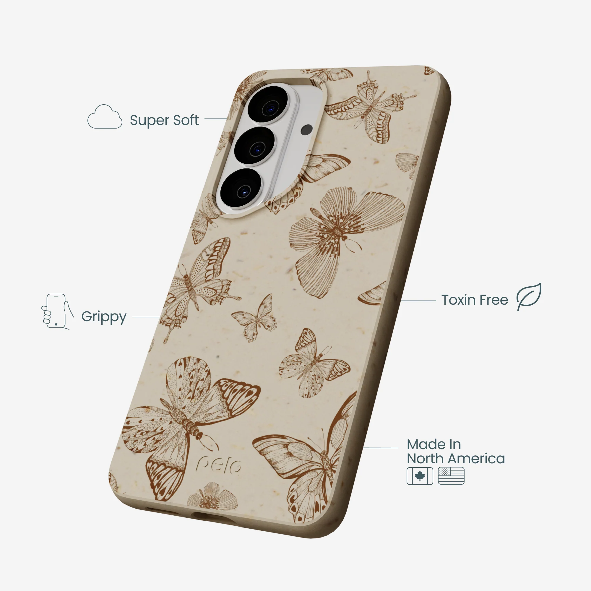 London Fog Delicate Flutters Samsung Galaxy S26 Case - Image 4