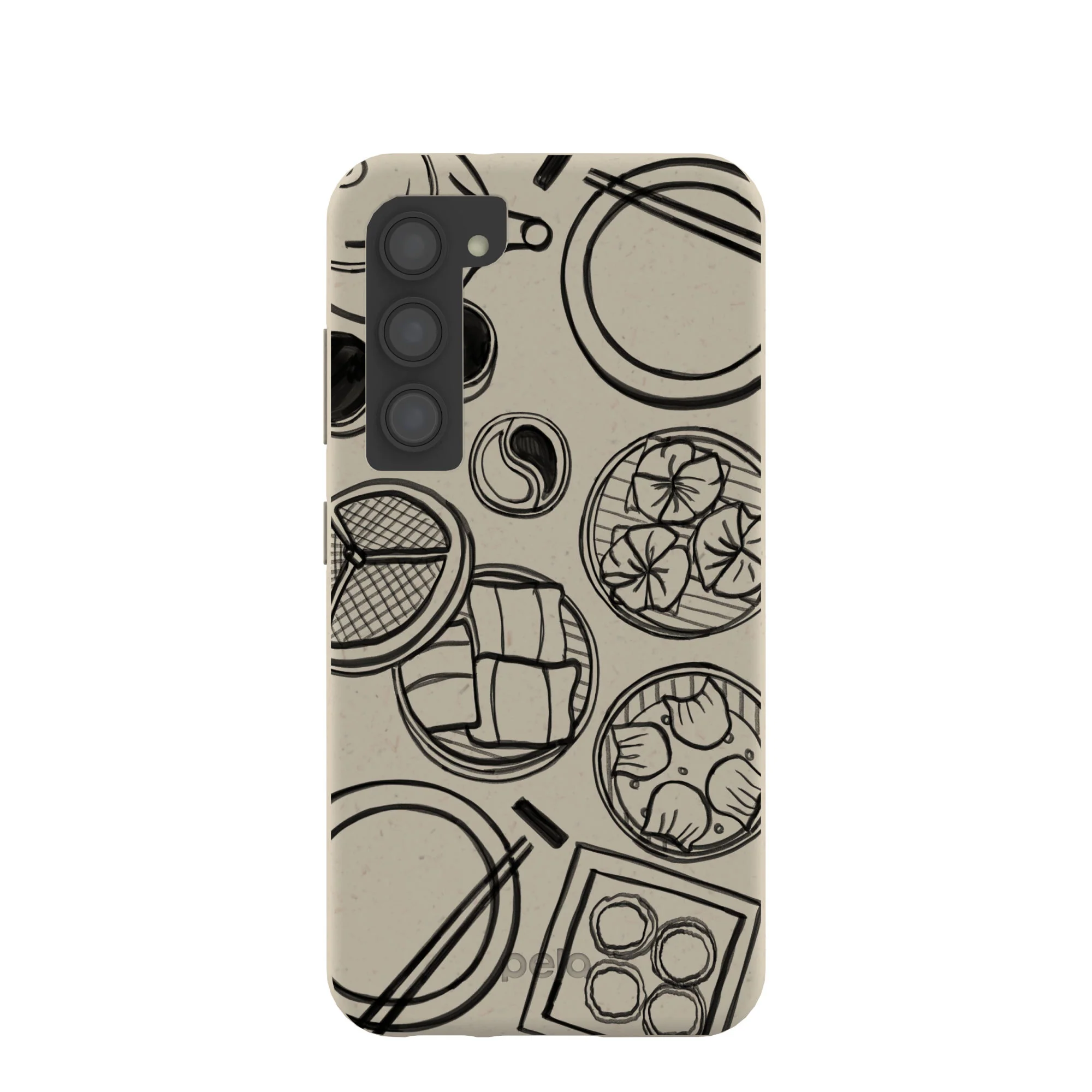 London Fog Dimsum Doodles Samsung Galaxy S23 Case