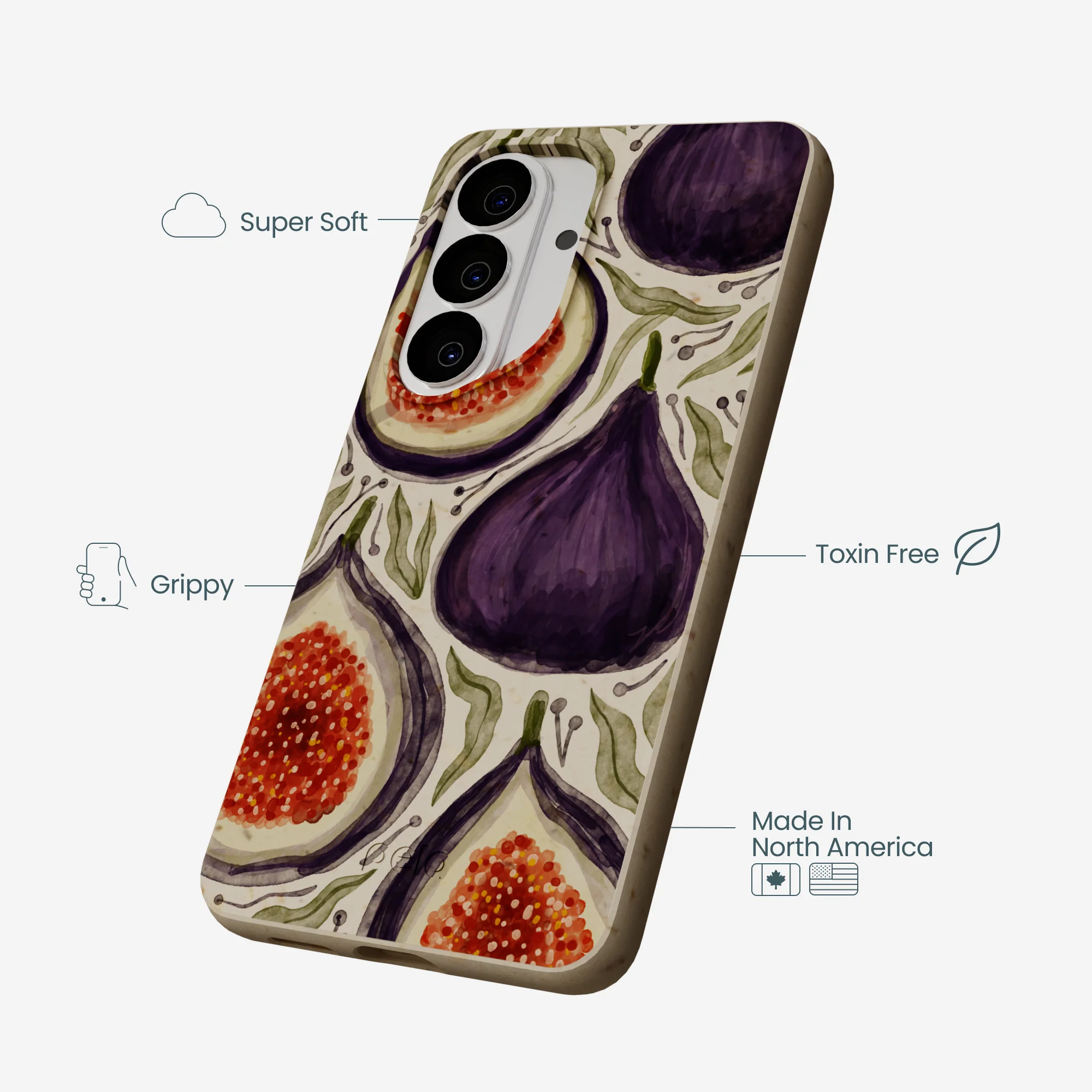 London Fog Fig Season Samsung Galaxy S26 Case - Image 4