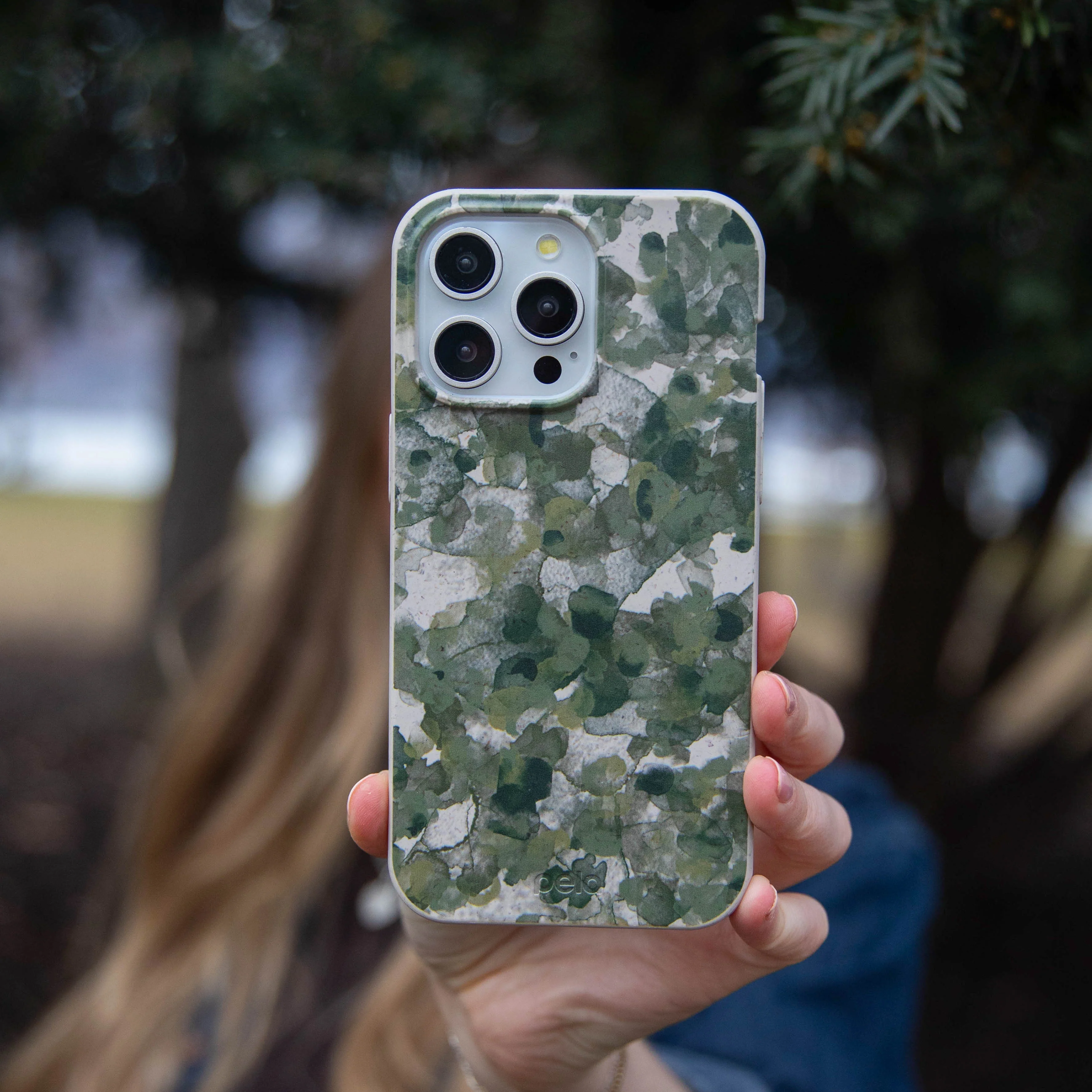 London Fog Foliage Camo iPhone 12/ iPhone 12 Pro Case - Image 2