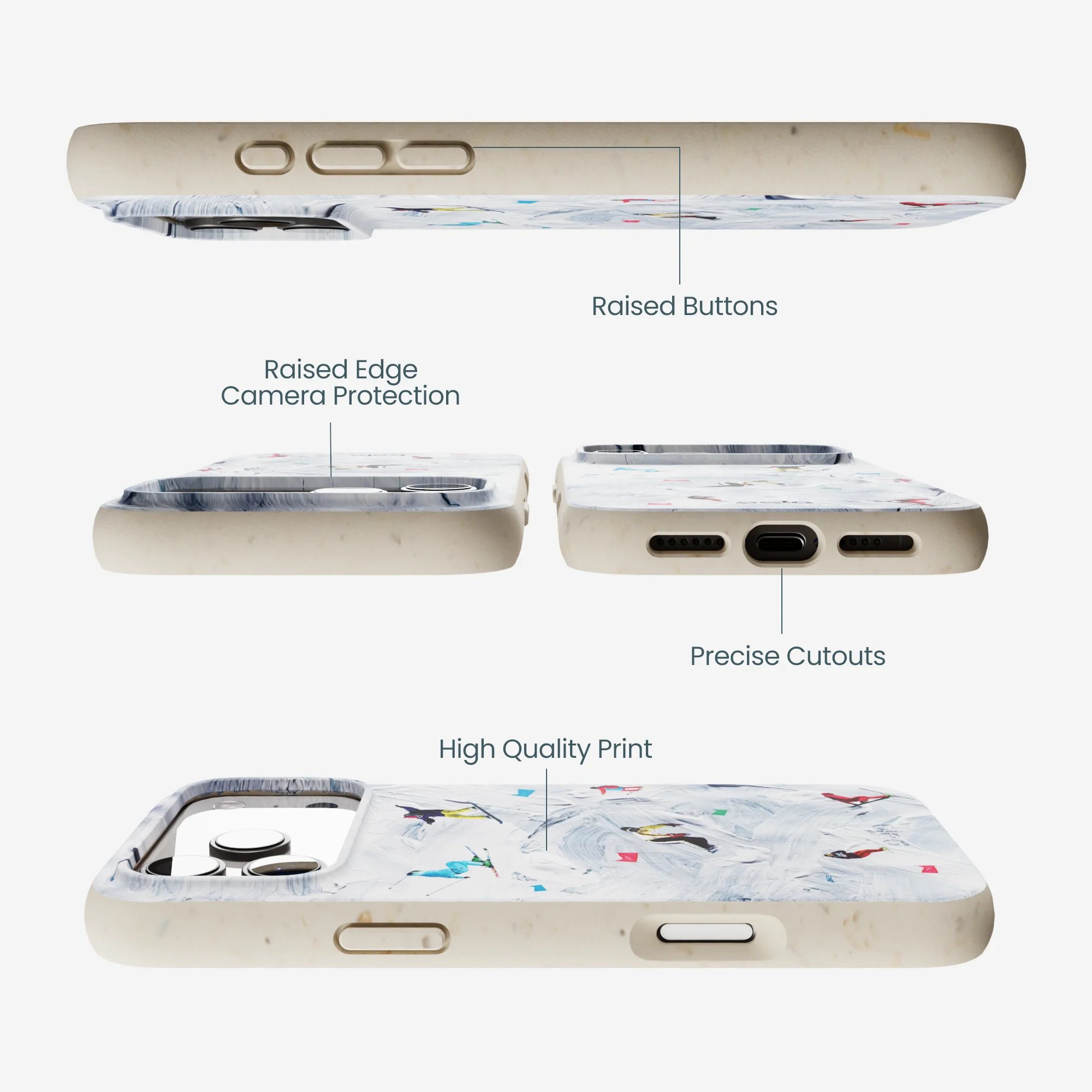 London Fog Fresh Tracks iPhone 17 Pro Max Case - Image 2
