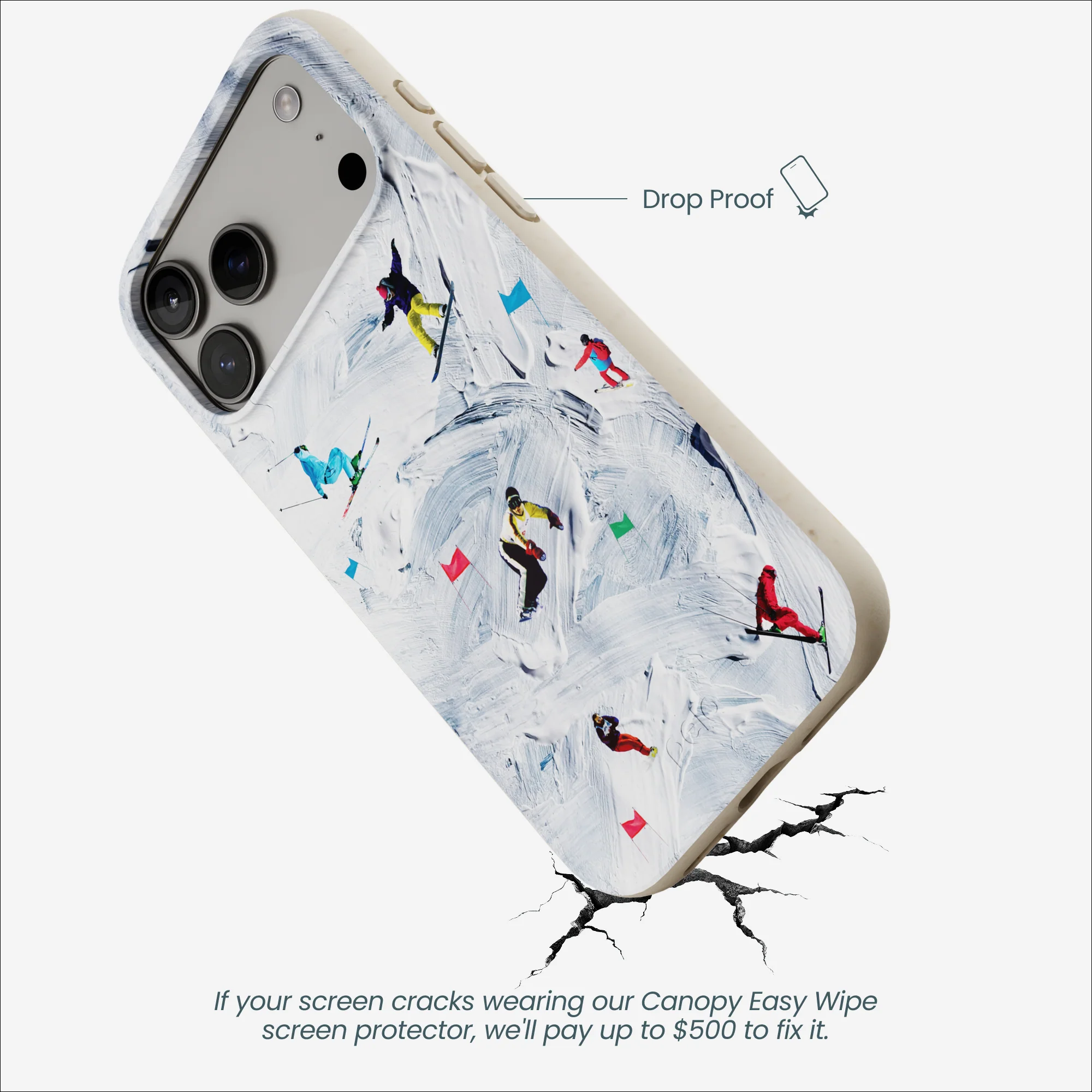 London Fog Fresh Tracks iPhone 17 Pro Max Case - Image 4
