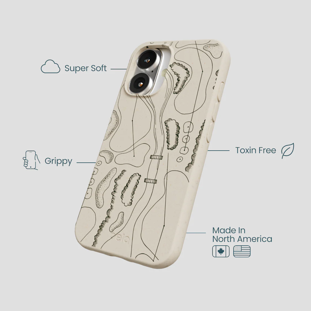 London Fog Golf Course iPhone 16 Case - Image 4