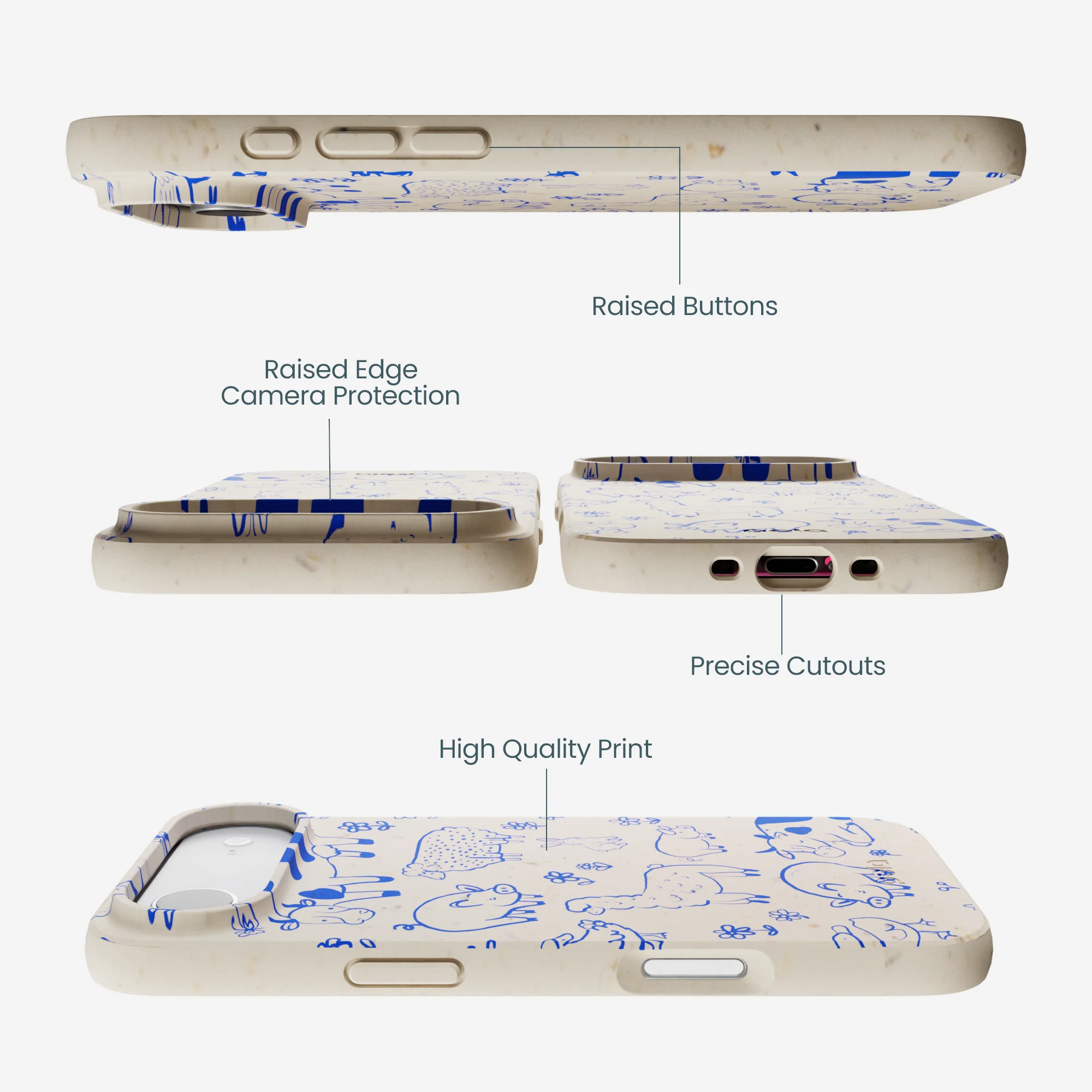 London Fog Happy Farmyard iPhone Air Case - Image 2
