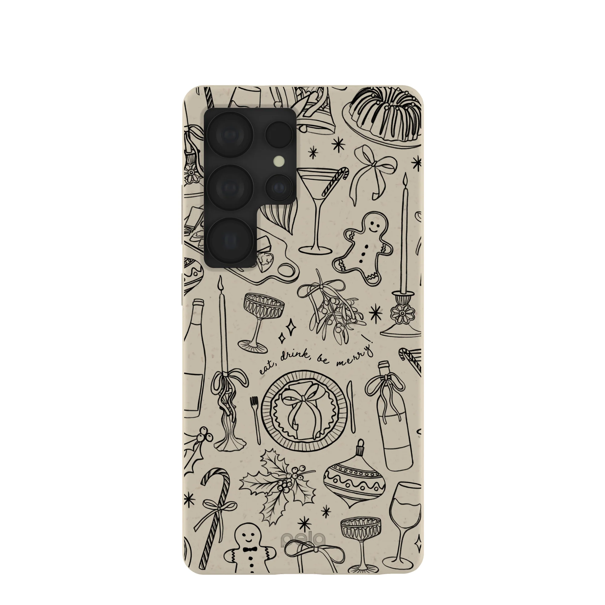 London Fog Holiday Dinner Party Samsung Galaxy S25 Ultra Case