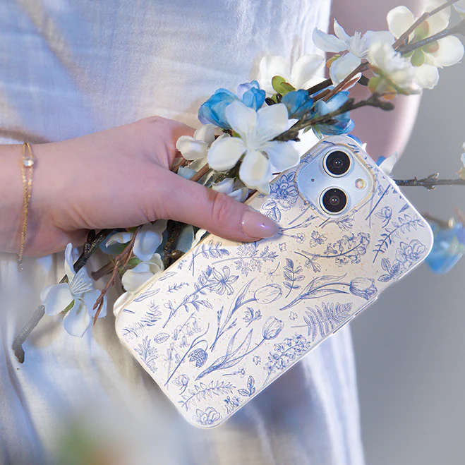London Fog Indigo Bouquet Google Pixel 10a Case - Image 5